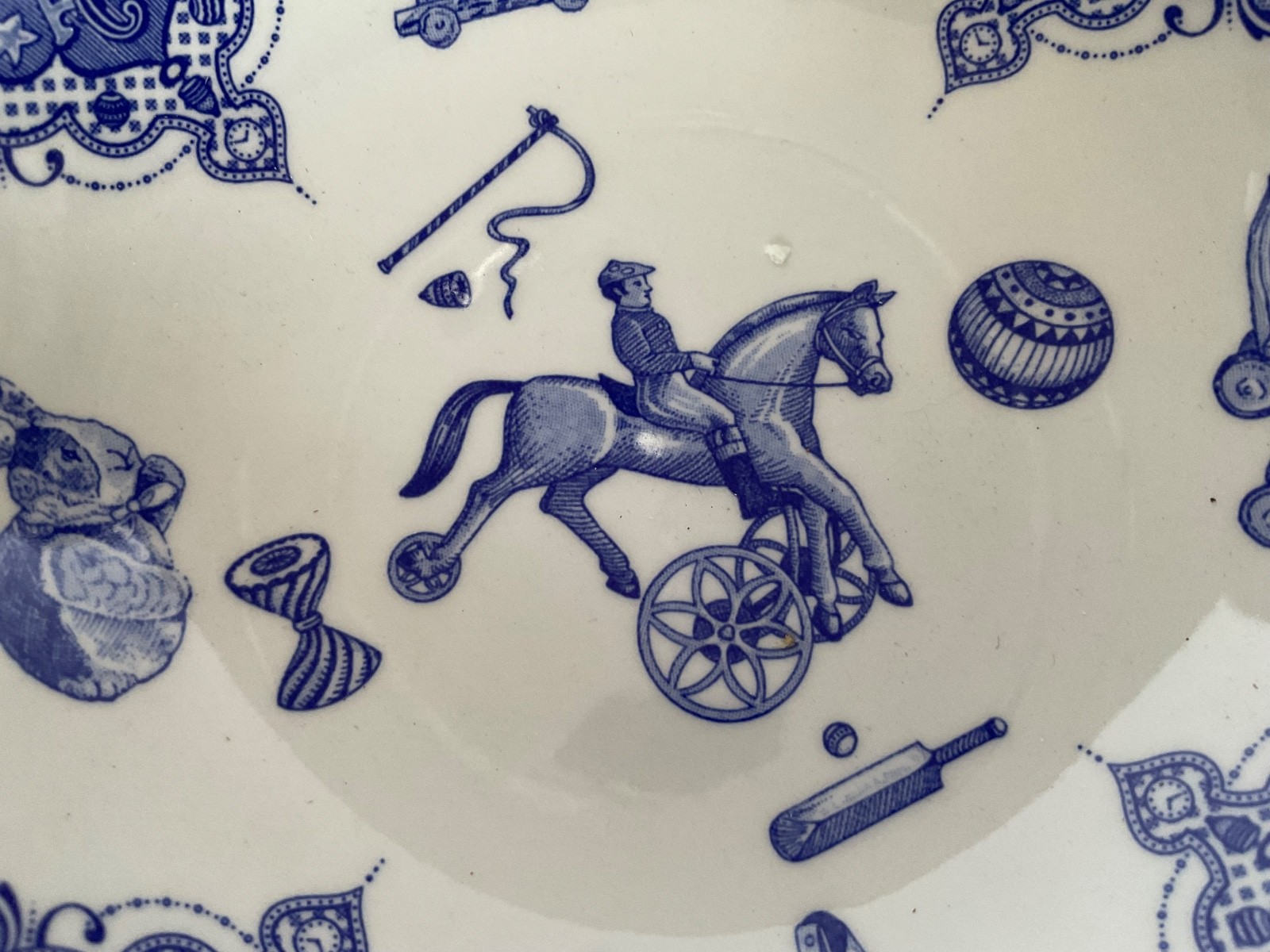 Spode Edwardian Childhood 2 Cereal Bowls 6 1/4″
