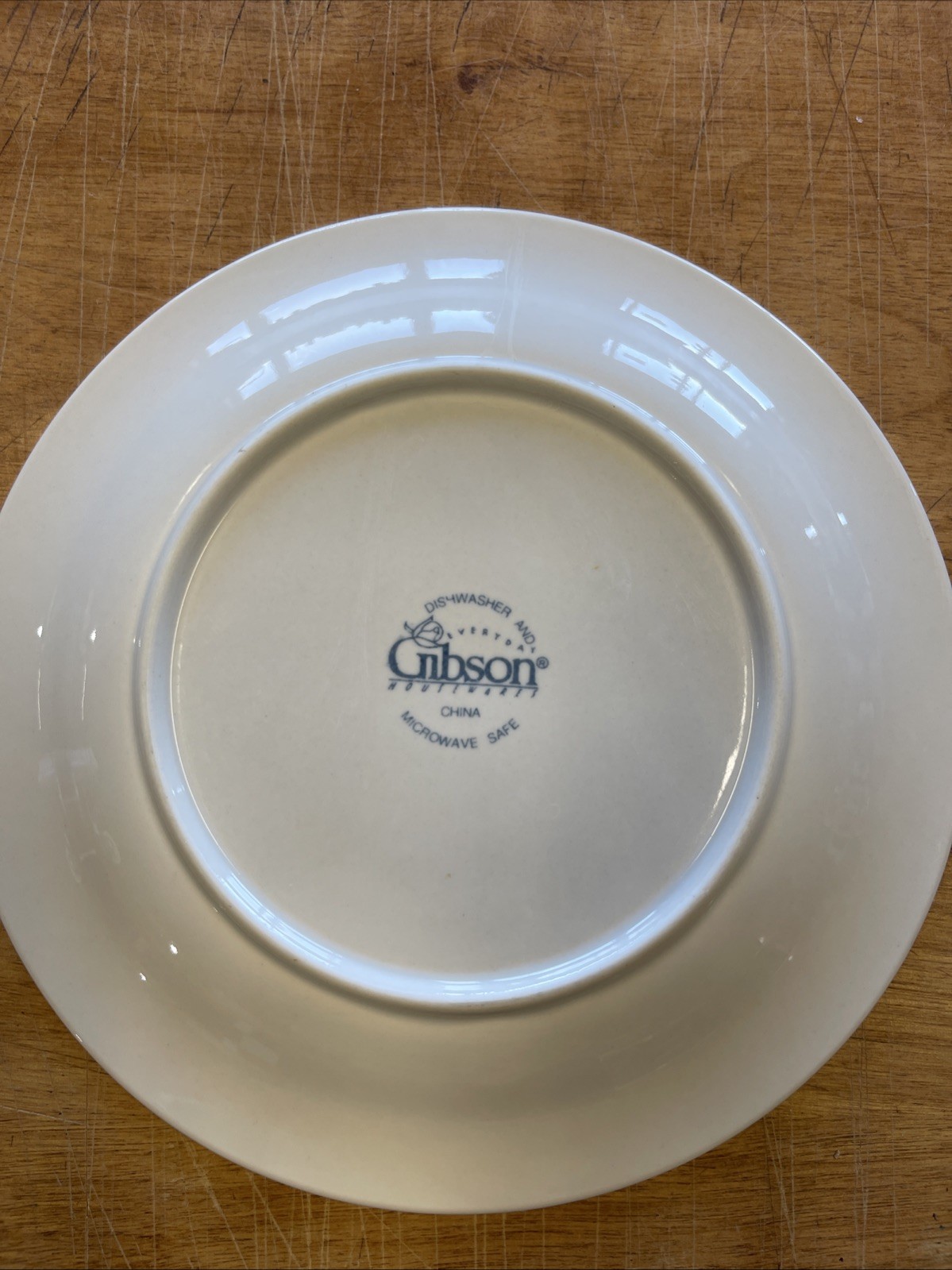 Gibson IMPERIAL BRAID WHITE Salad Plate 7 7/8 in 1 ea 4 available