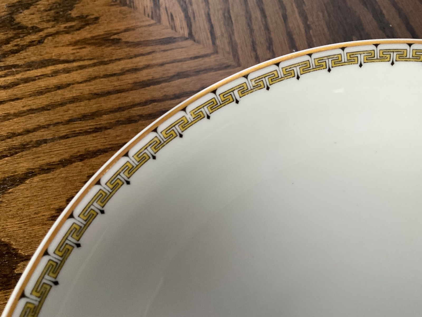Haviland Albany Round Vegetable Bowl 9 1/8″ Greek Key