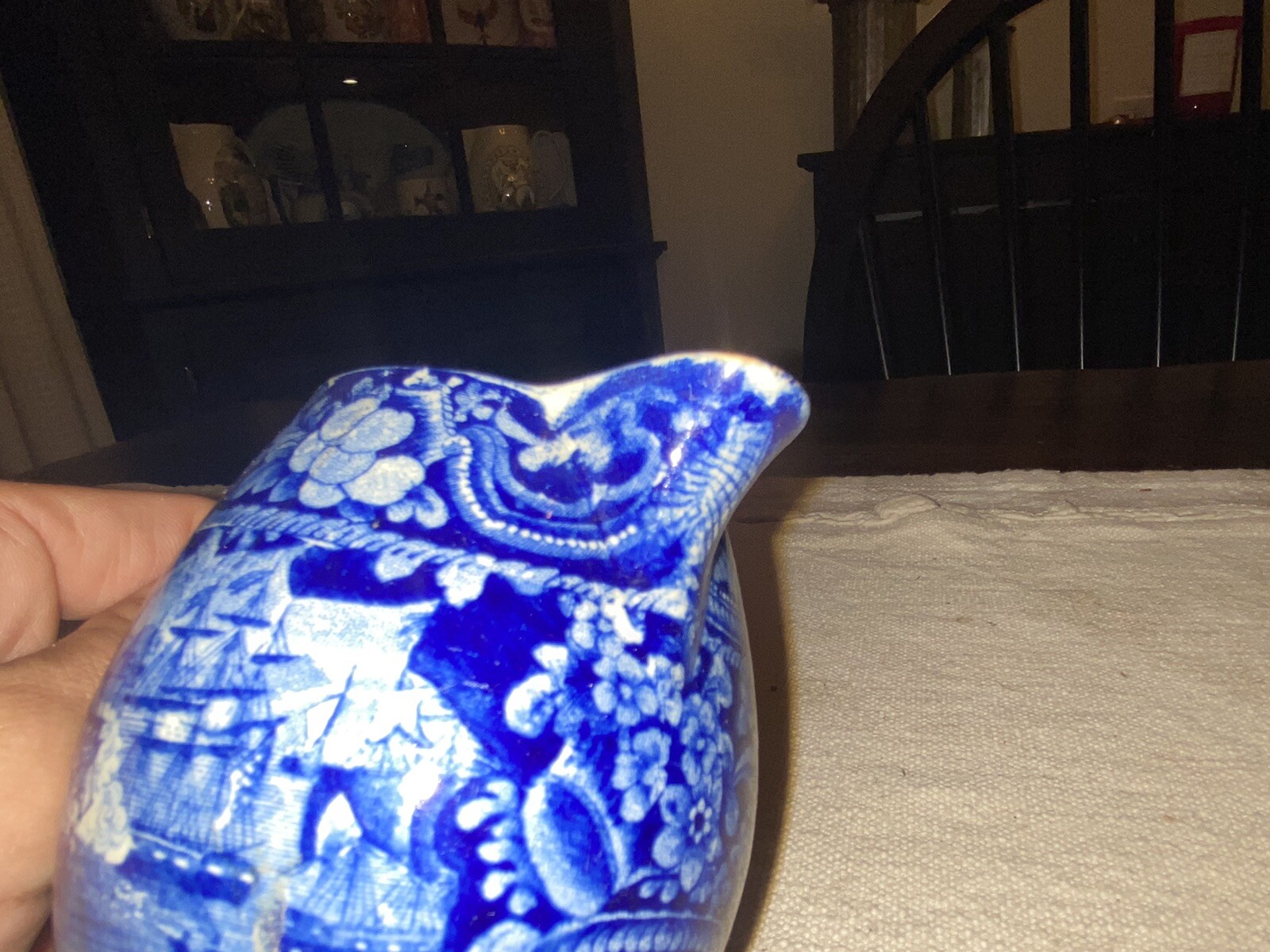 Historical Staffordshire Macdonough’s Victory Barrel From Creamer