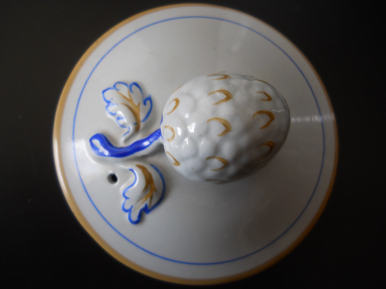 Spode *Queen’s Bird* Y4973 Blue Gray Body Coffee Pot 8 3/4″ Retired XLNT