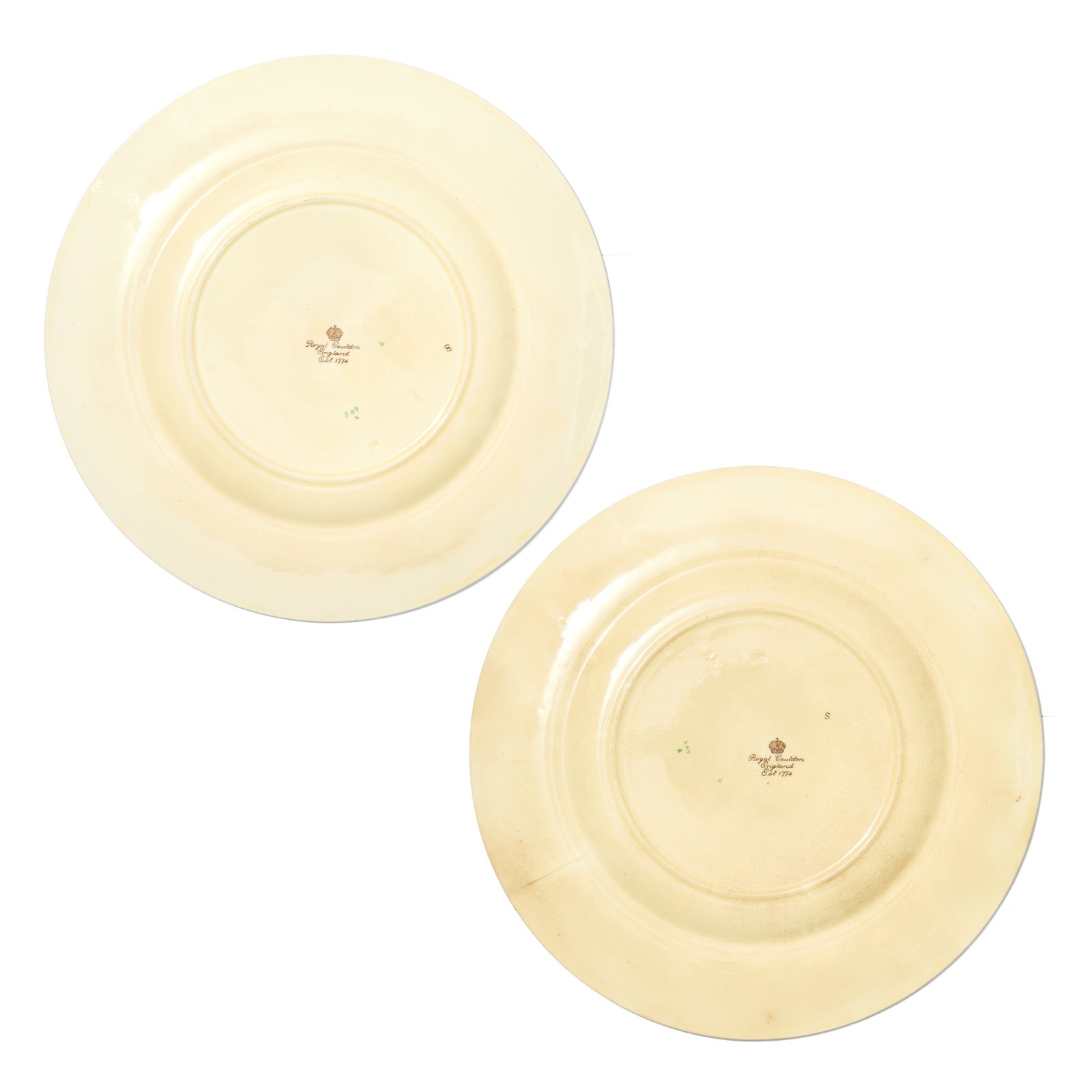Pair of Royal Cauldon Plates