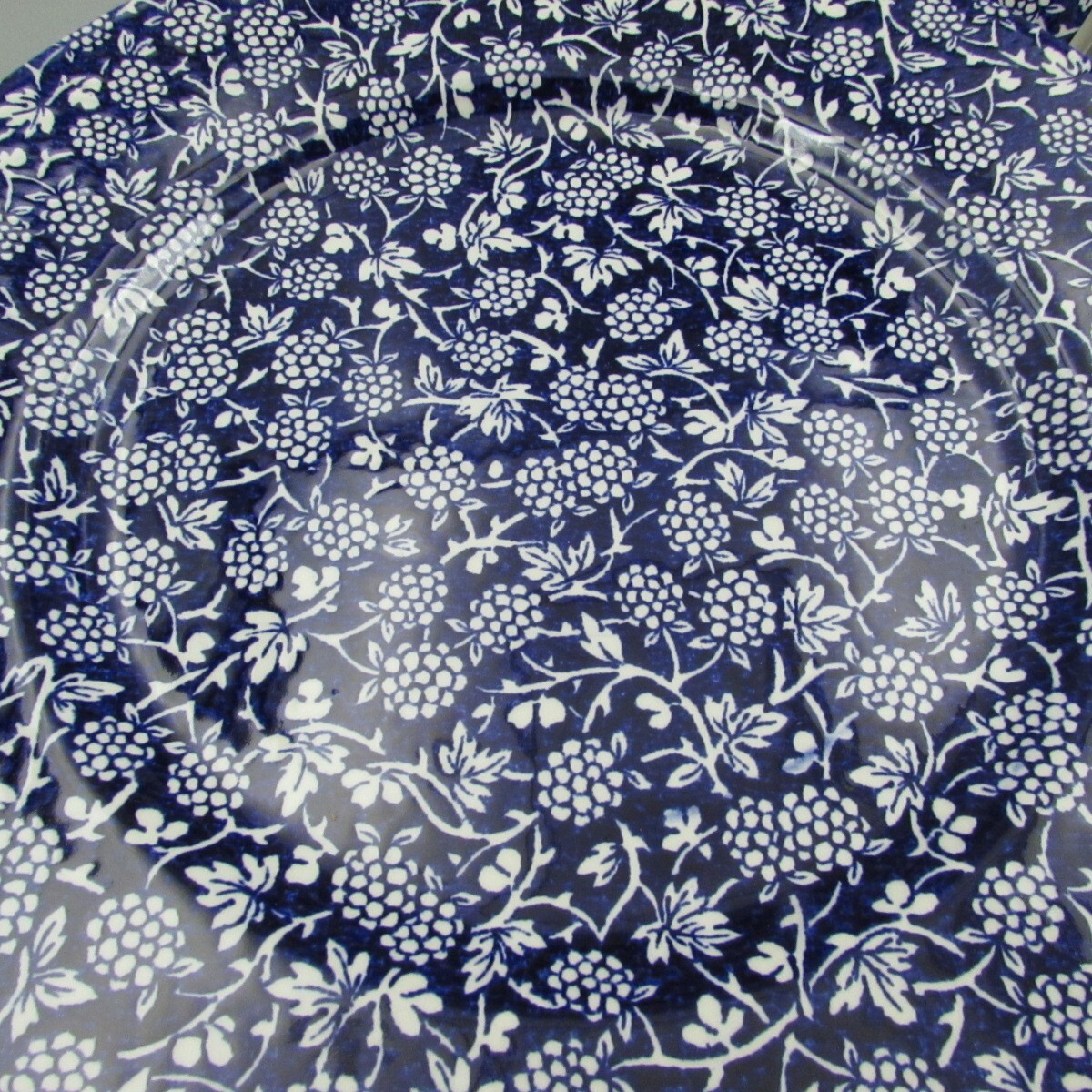 Royal Stafford China BLACKBERRY Blue Dinner Plates – Set of Four – New