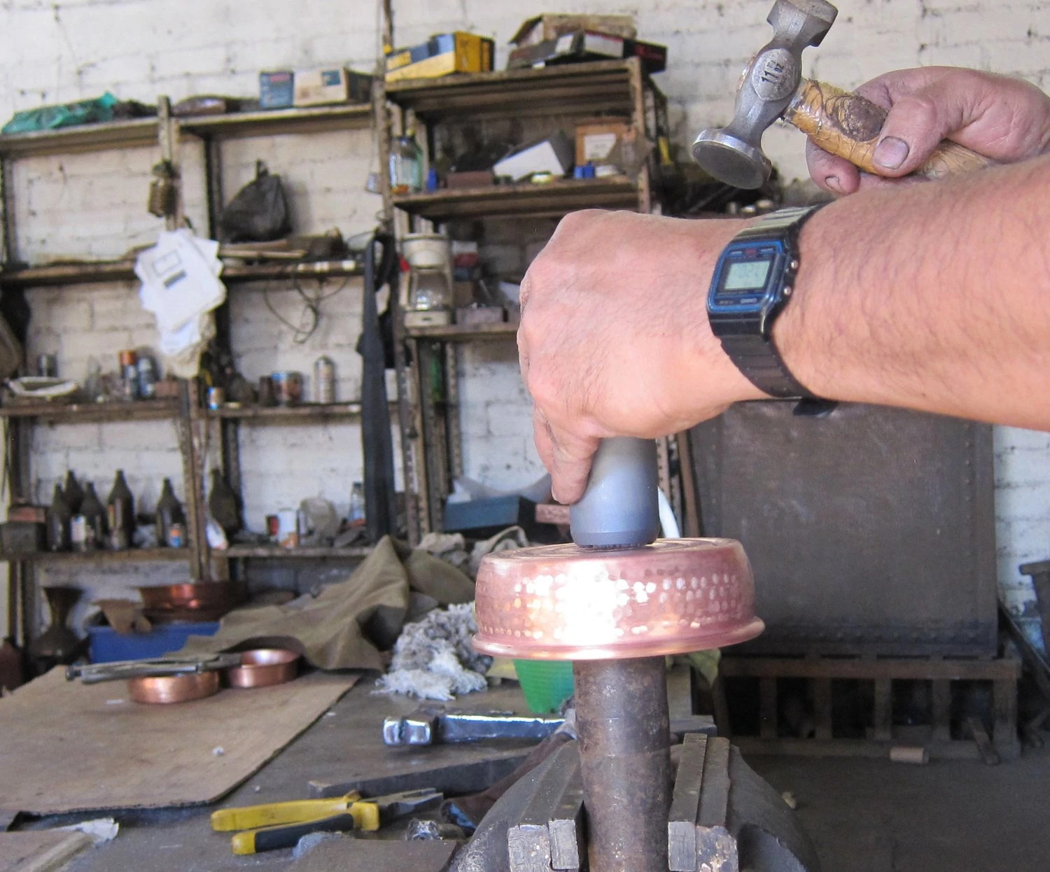 Copper Lather Bowl, Heavy Weight
