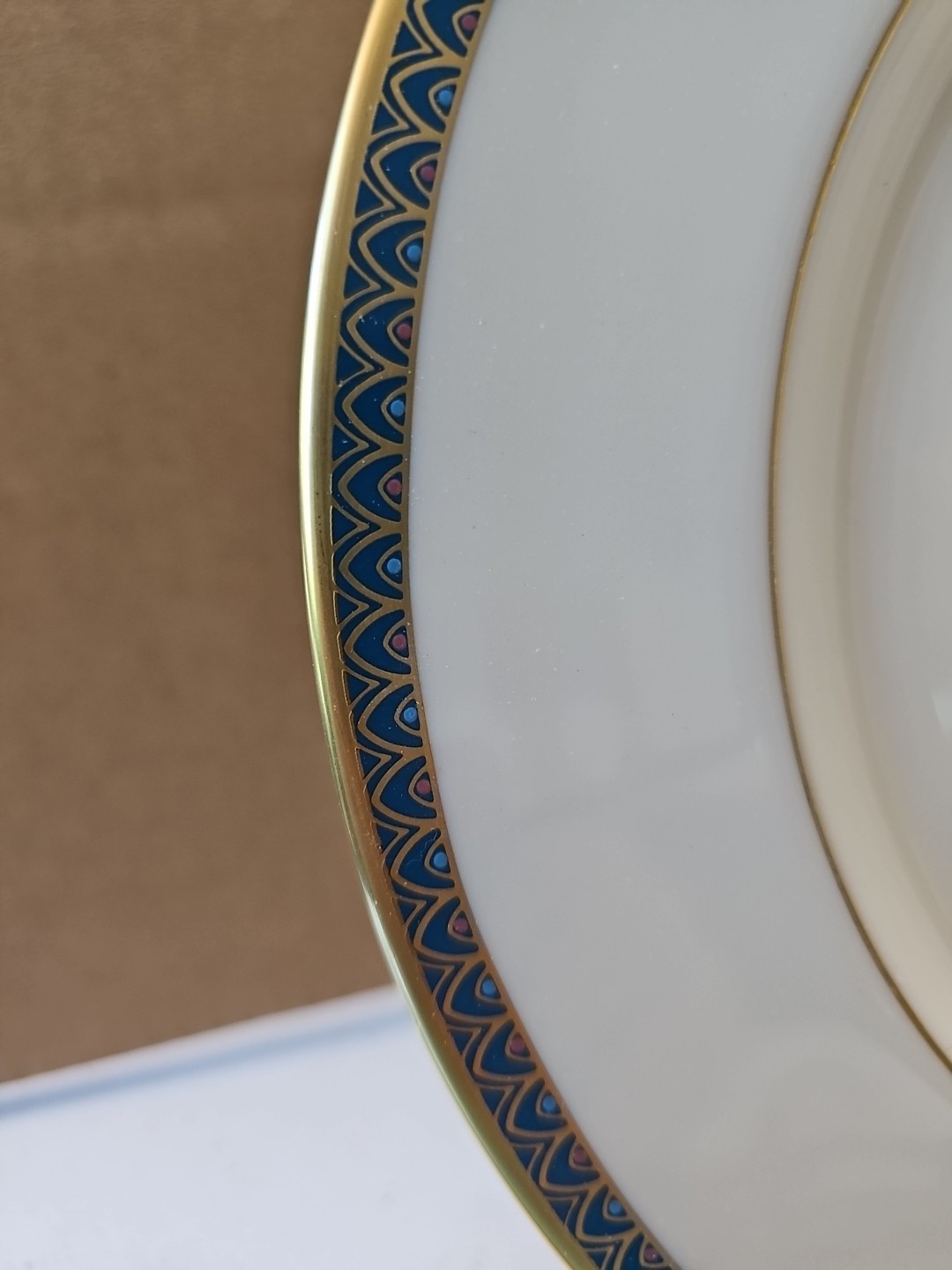 5 Pc Place Setting Lenox Patriot Bone China