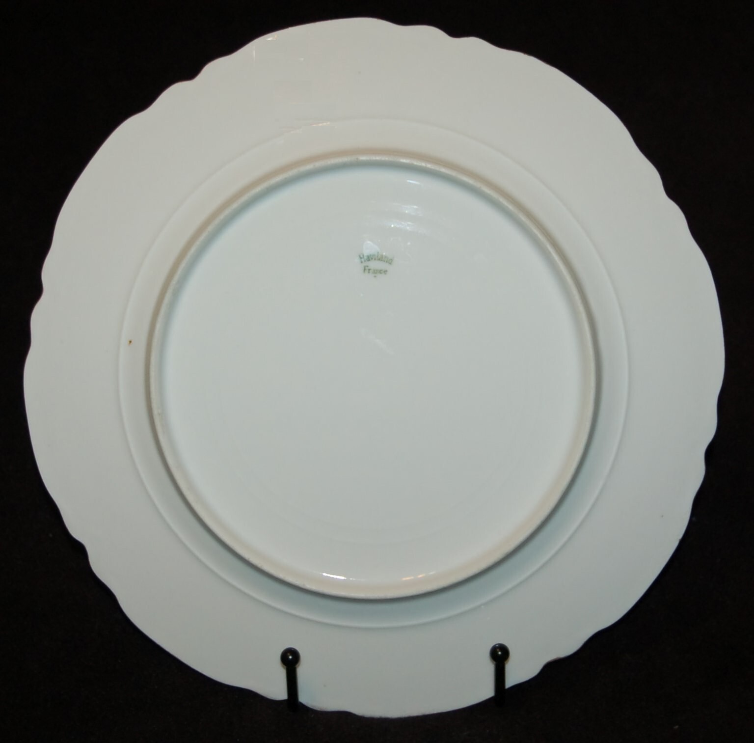 ANTIQUE Porcelain Large Plate LIMOGES Haviland Made in France 1905 Art Nouveau
