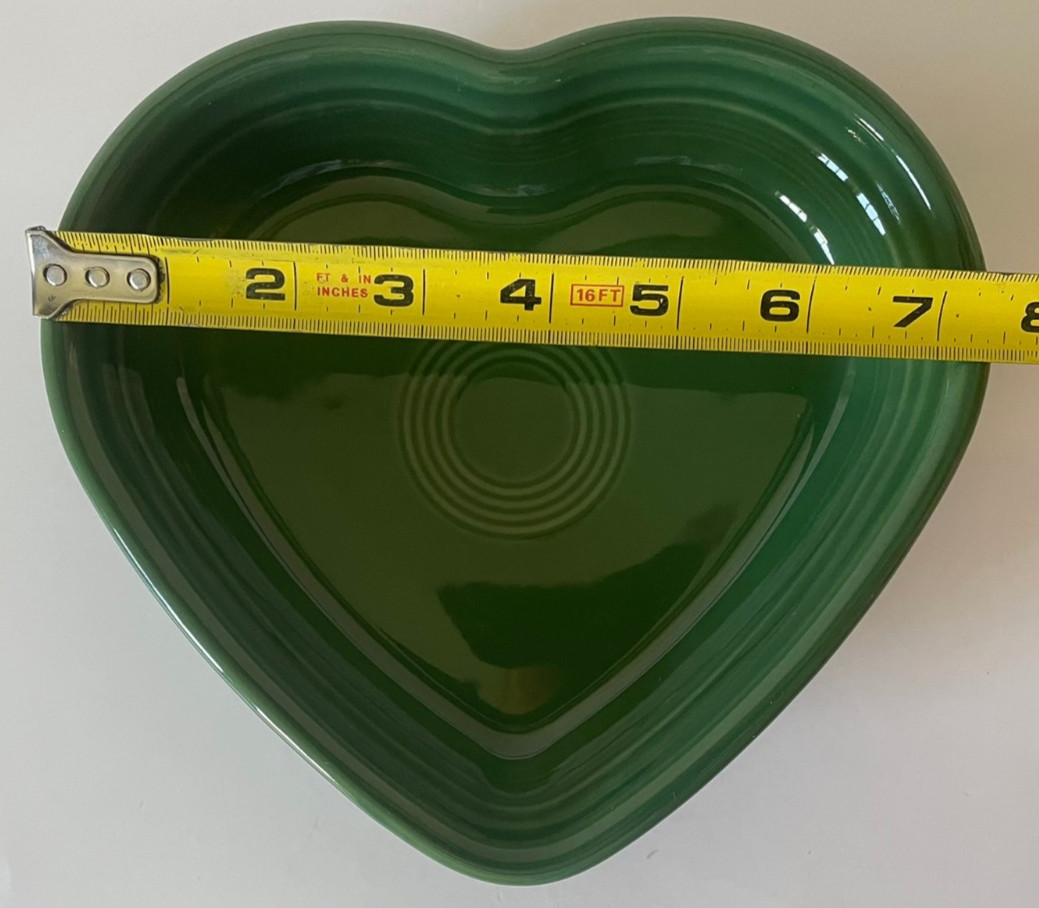 Fiesta 7.5″ Medium Heart Shaped Bowl 1st Quality CHOOSE COLOR – Valentine’s Day