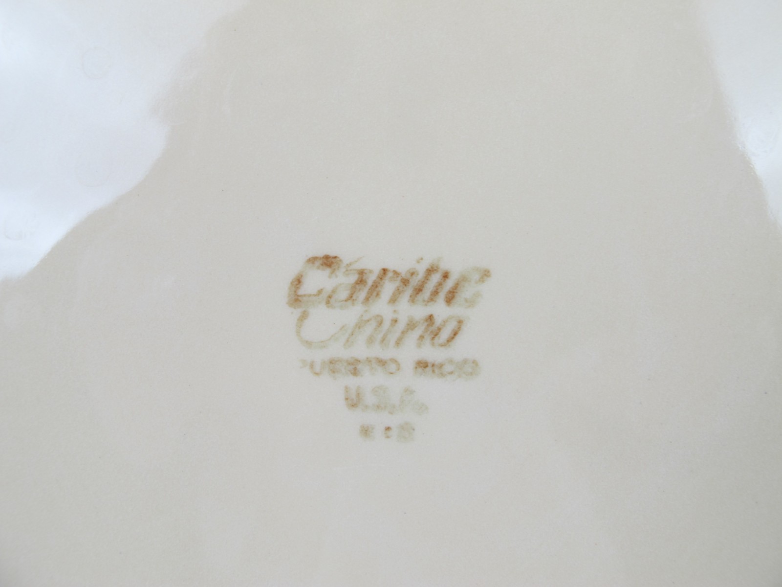(6) Caribe China Restaurant Ware Section Grill Plates