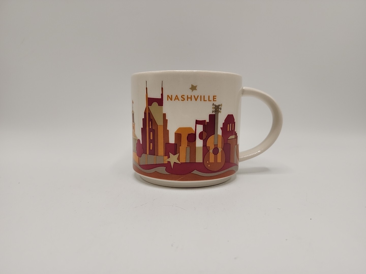 Starbucks “Been There Series” Mug – 3 1/2 Inches-Nashville
