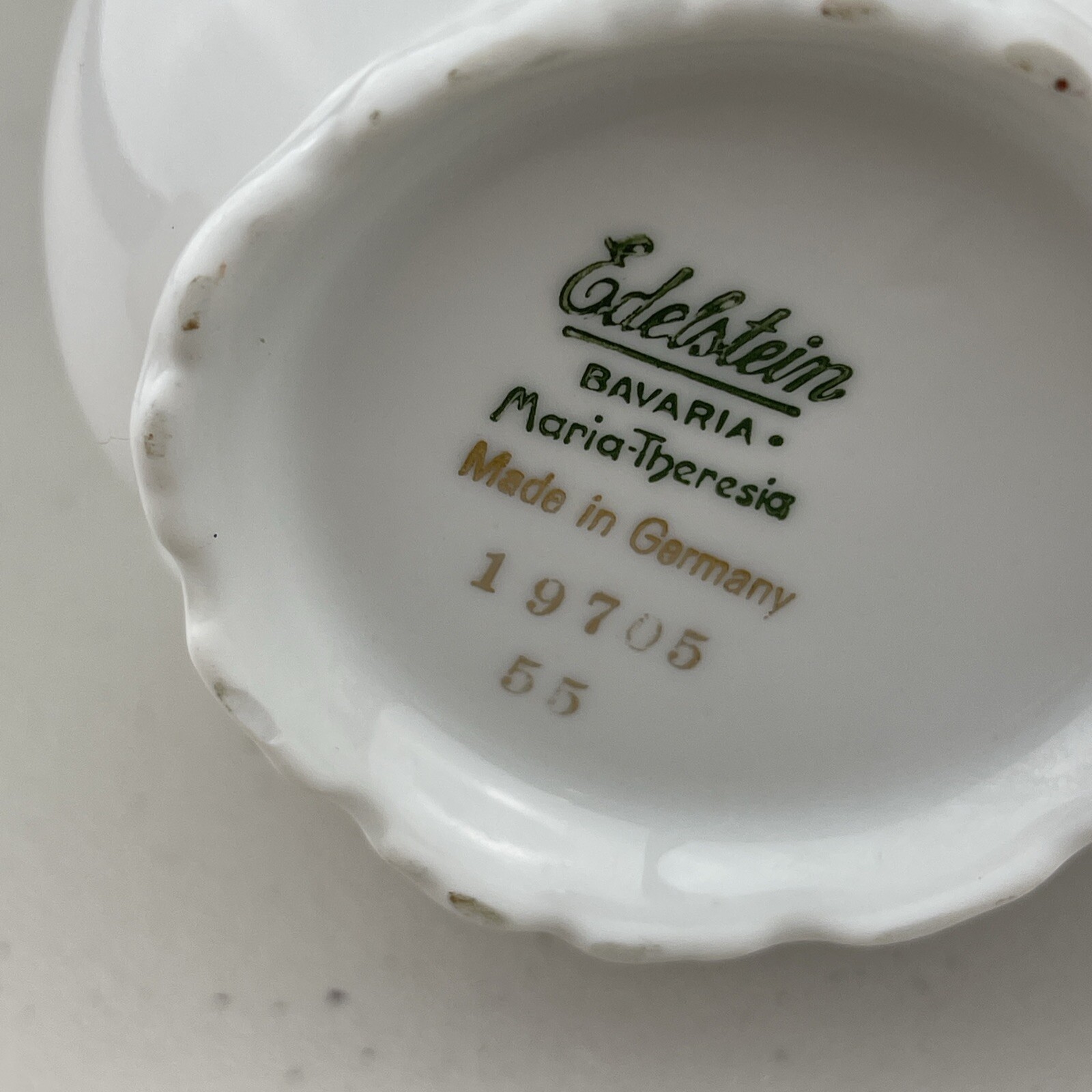 Edelstein Bavaria Maria-Theresia OAKLAND 19705 55 Creamer Pitcher