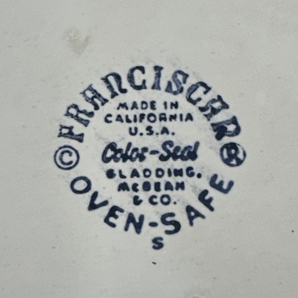 Franciscan Echo (2) 4” Individual Casserole Dish Without Lid USA •PRISTINE•