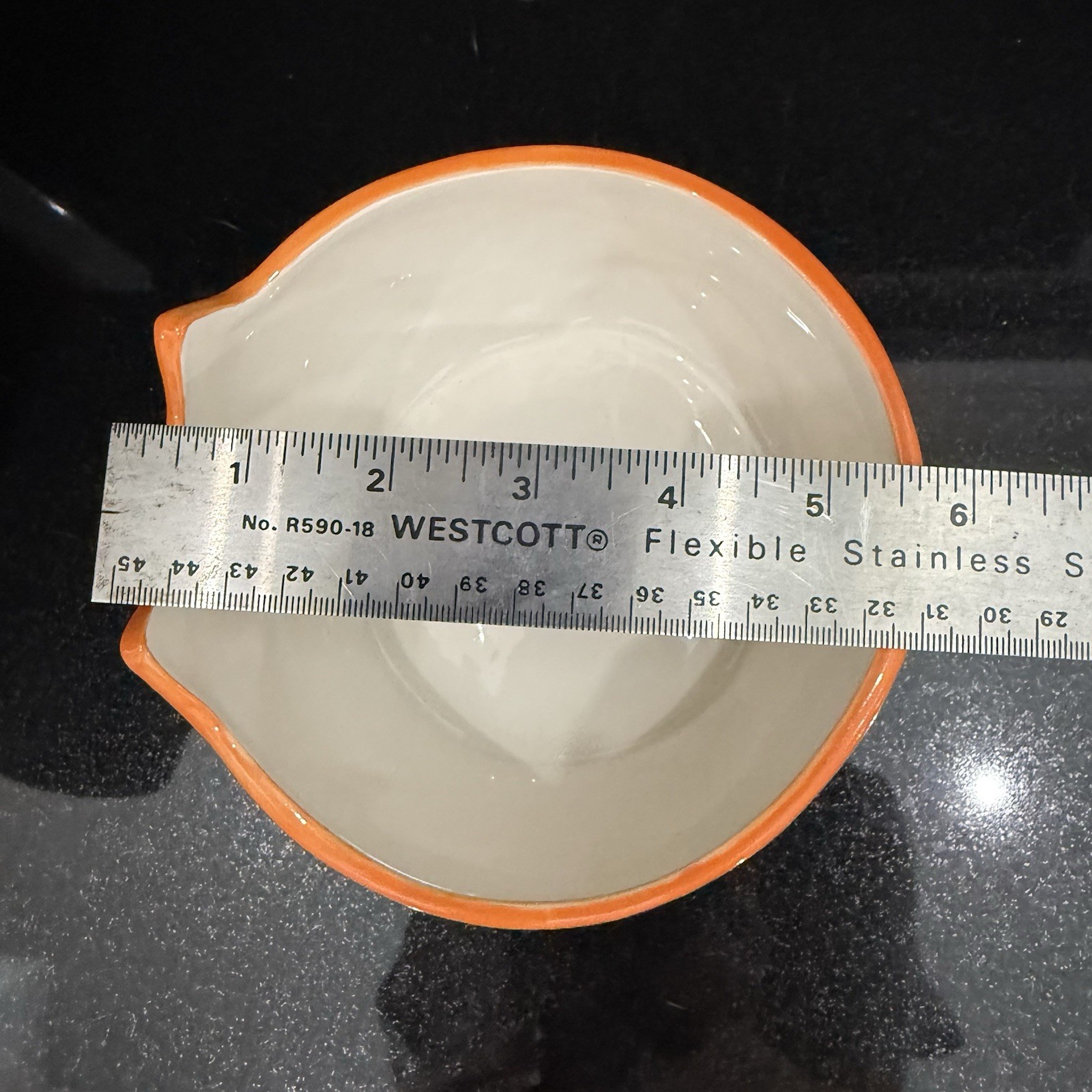 Classic Earthenware Ceramic Red Fox Cereal Soup Bowl