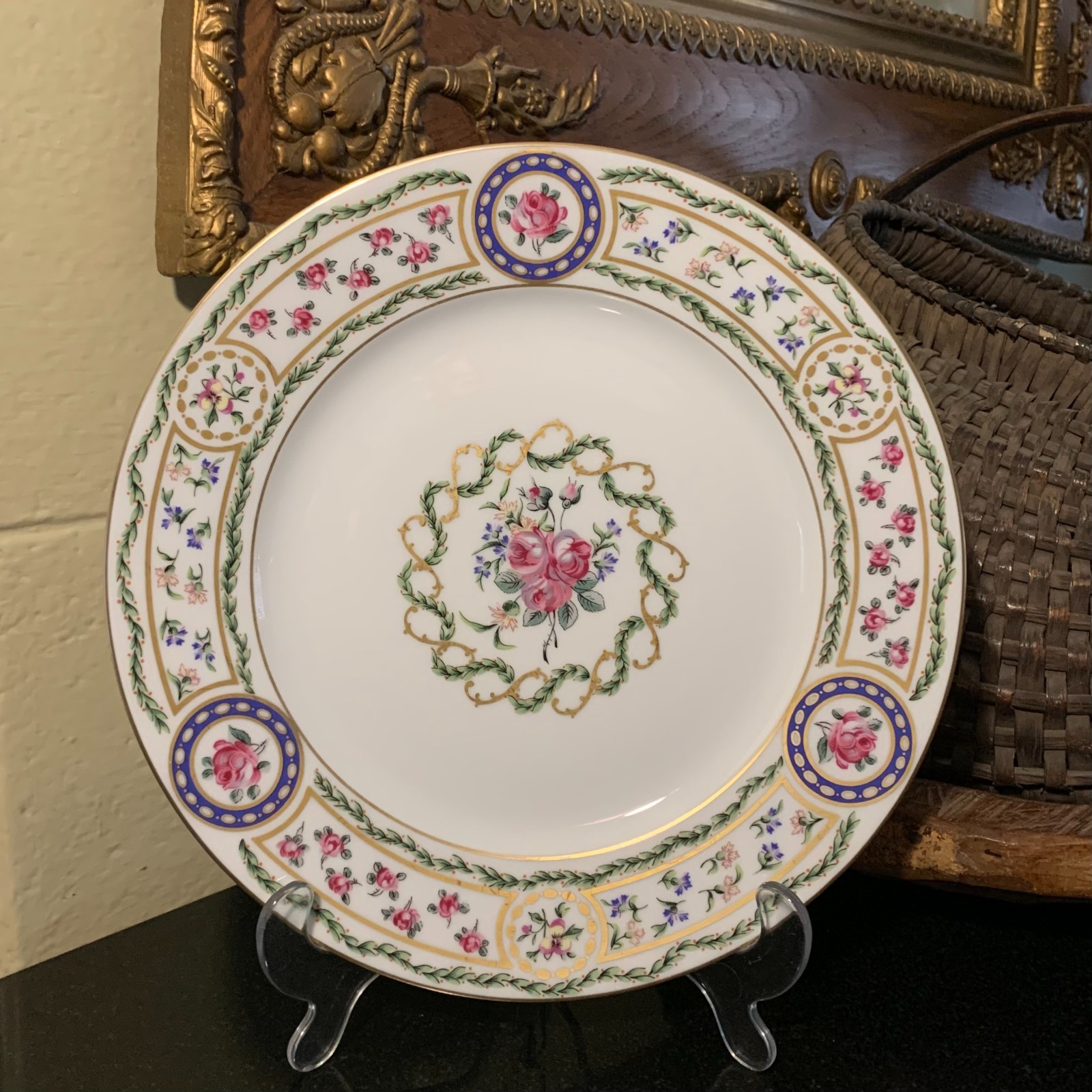 Haviland Limoges Louveciennes 10 1/4″ Dinner Plate Pristine – Multiple Available