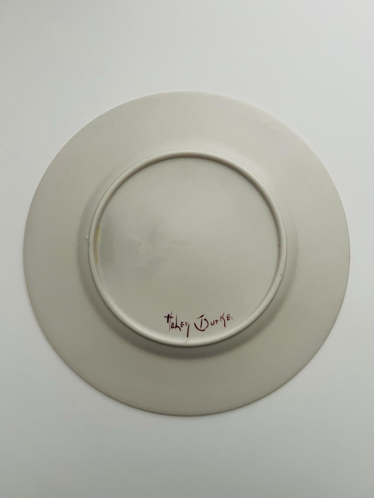 Rare 1950s Pin-up Glamour Girl Trinket Dish 8.5 Inch- Artist Signed Helen Burke