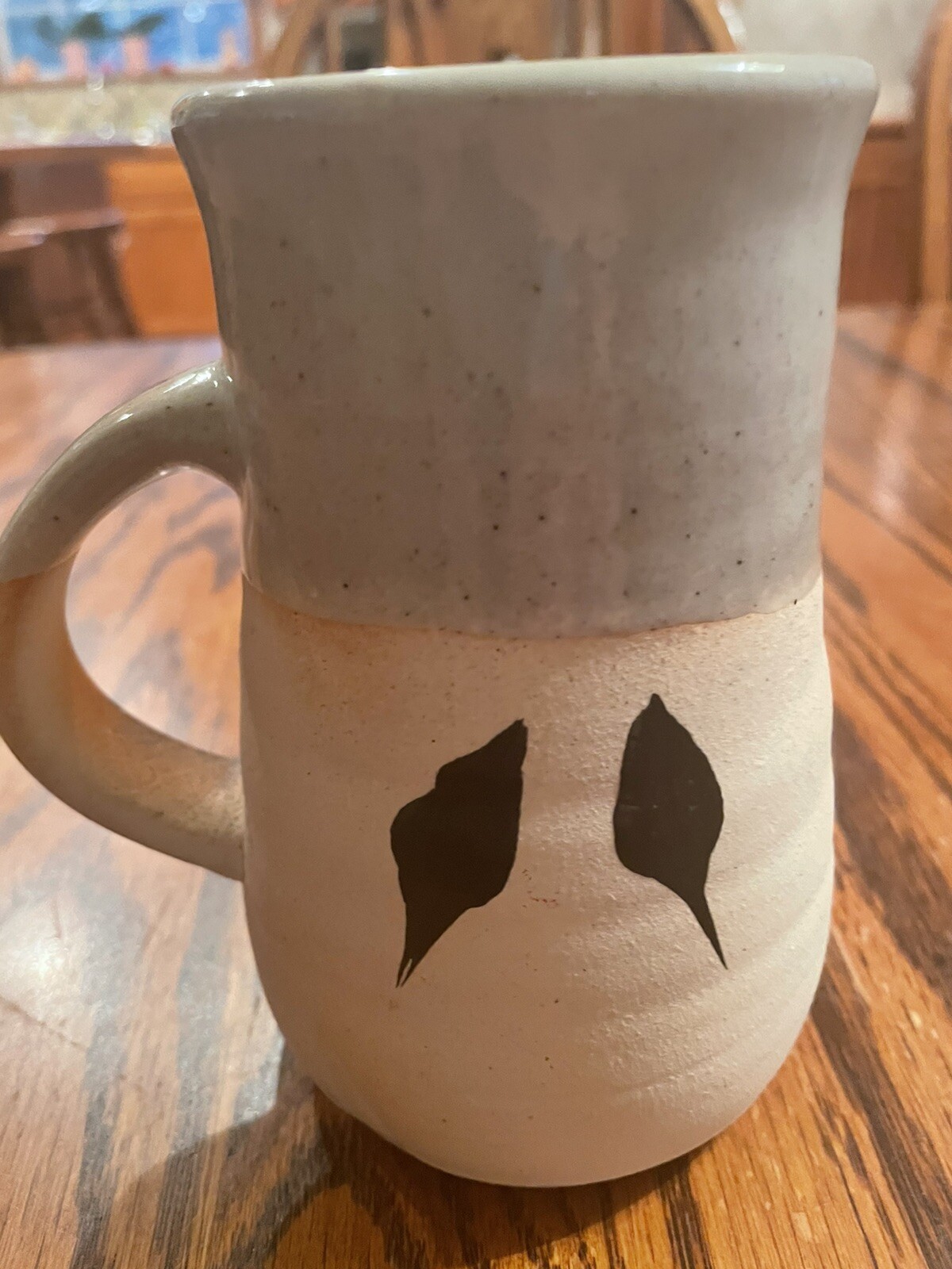 Charles Riggs Pottery Mug 5 1/2 Inches Tall