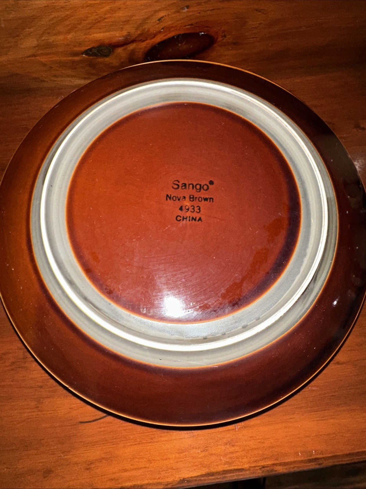 Nova Brown by SANGO Two Toned Drip Glaze Pottery Set
