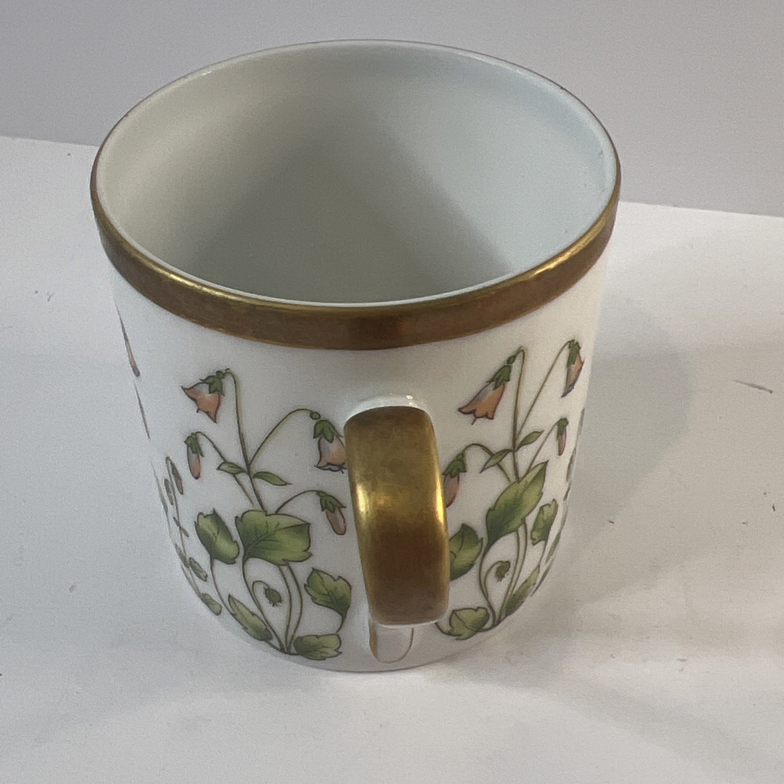 Hackefors Sweden Linnea Borealis Cup Scandinavian Porcelain Floral