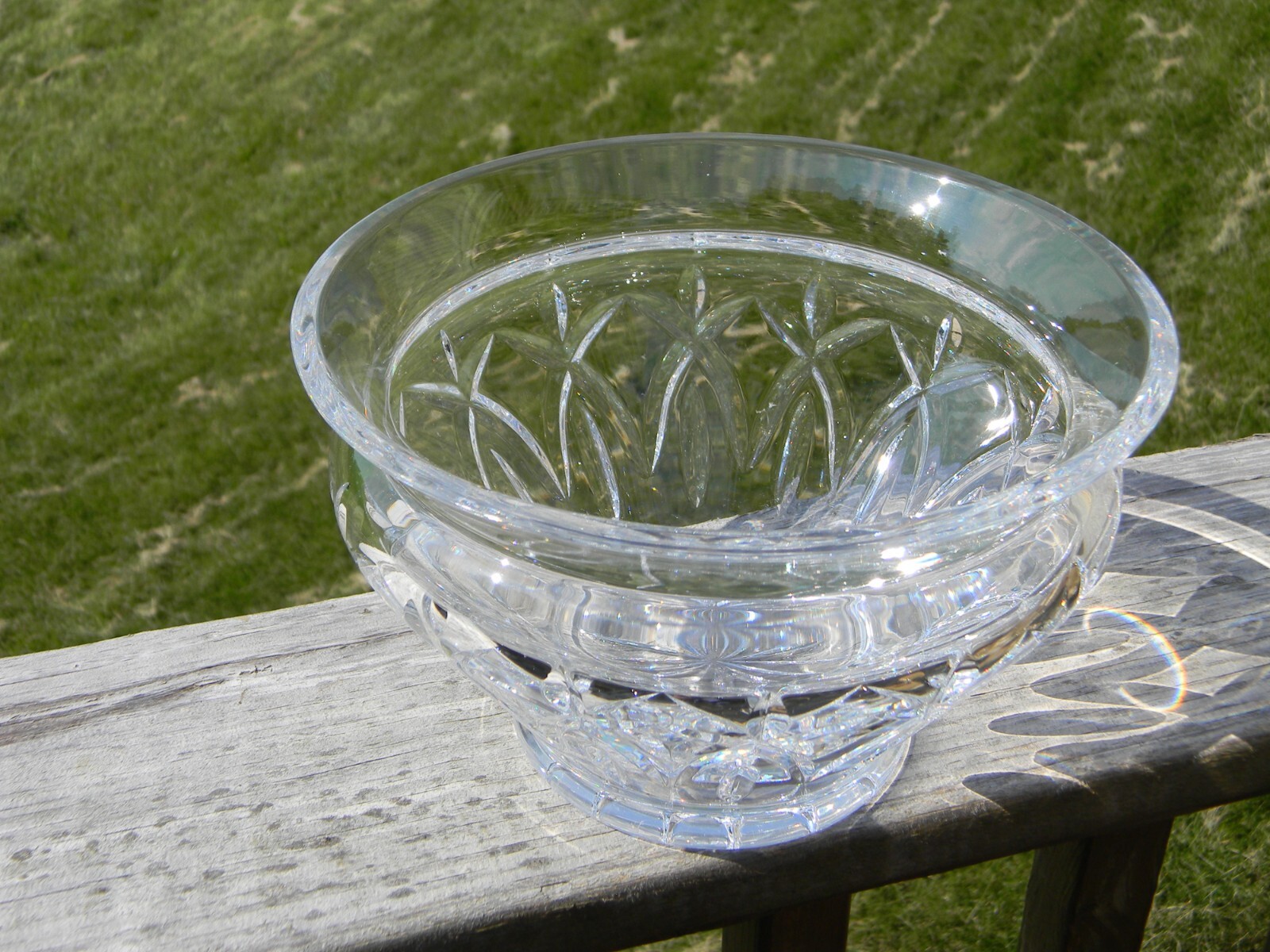 Marquis By Waterford Crystal “Glenbrook” Bowl / Candy Dish 8″ dia.
