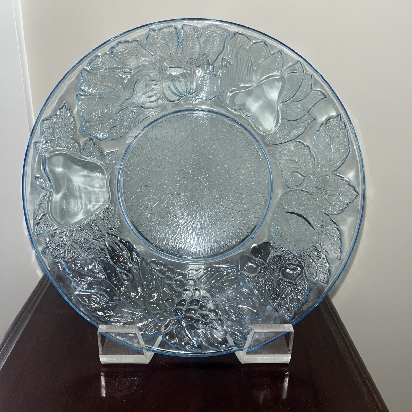 KIG Indonesia K126 Dinner Plate Ice Blue 10.5 Inch Single Replacement Plate