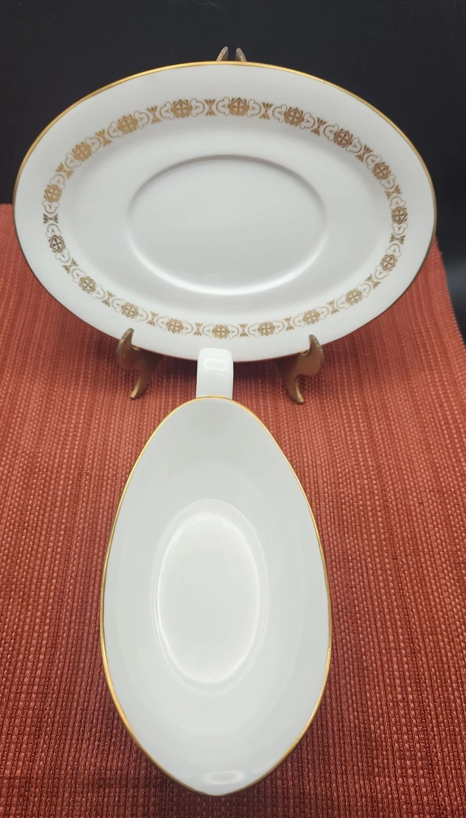 VTG 1965 MCM Minton Dinnerware Golden Diadem H-5270 79 Pieces 12 Place Settings+