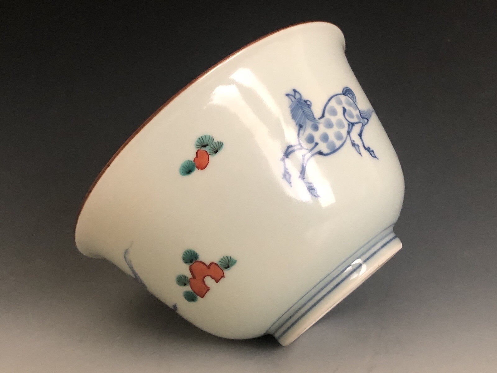 A kakiemon Style Bowl Made In Occupied Japan