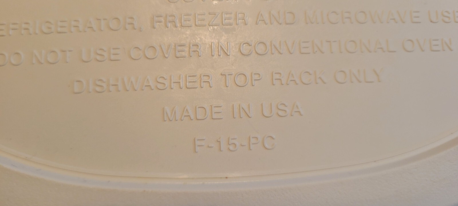Vintage Corning Ware Lids lid Plastic Storage REPLACEMENT Square Round Oval F PC