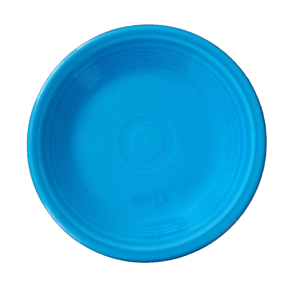 Fiesta 7.25″ Salad Plates Set of 3 Shamrock Peacock Turquoise Homer Laughlin USA