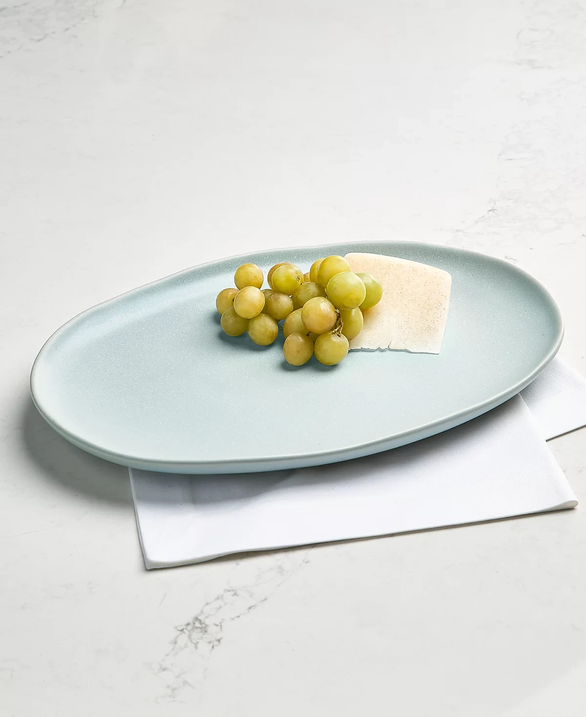 Oake Ceramic Serving Platter Stoneware Microwave safe