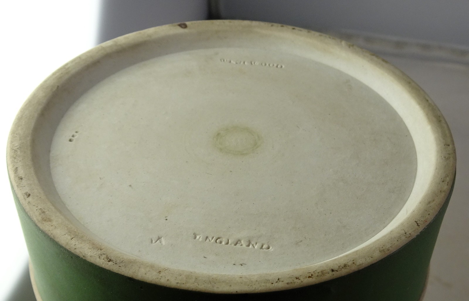 Wedgwood Neoclassical Jasperware Green Tankard Mug