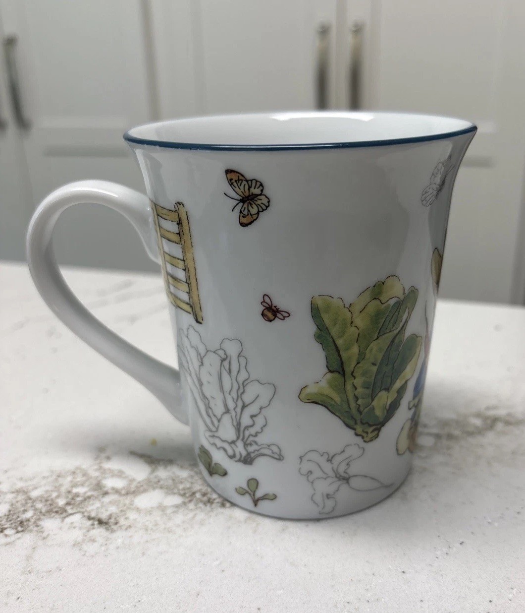 Peter Rabbit Cup Mug 14oz Easter Spring BEATRIX POTTER, Baby Gift, Easter Bunny
