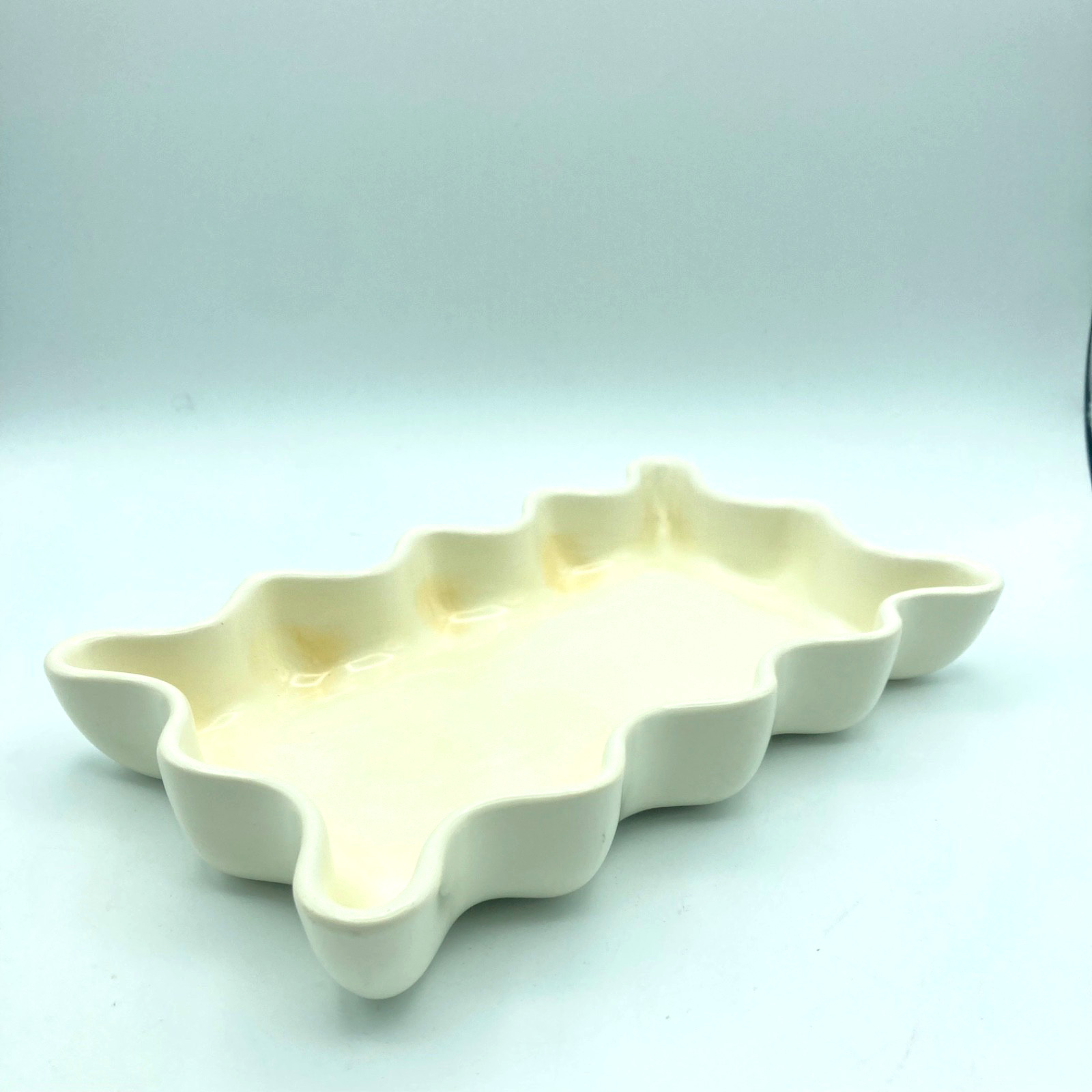 Catalina Pottery Bowl Tray Rare Dish Vintage 9 3/4″ Long x 5 7/8″ Wide