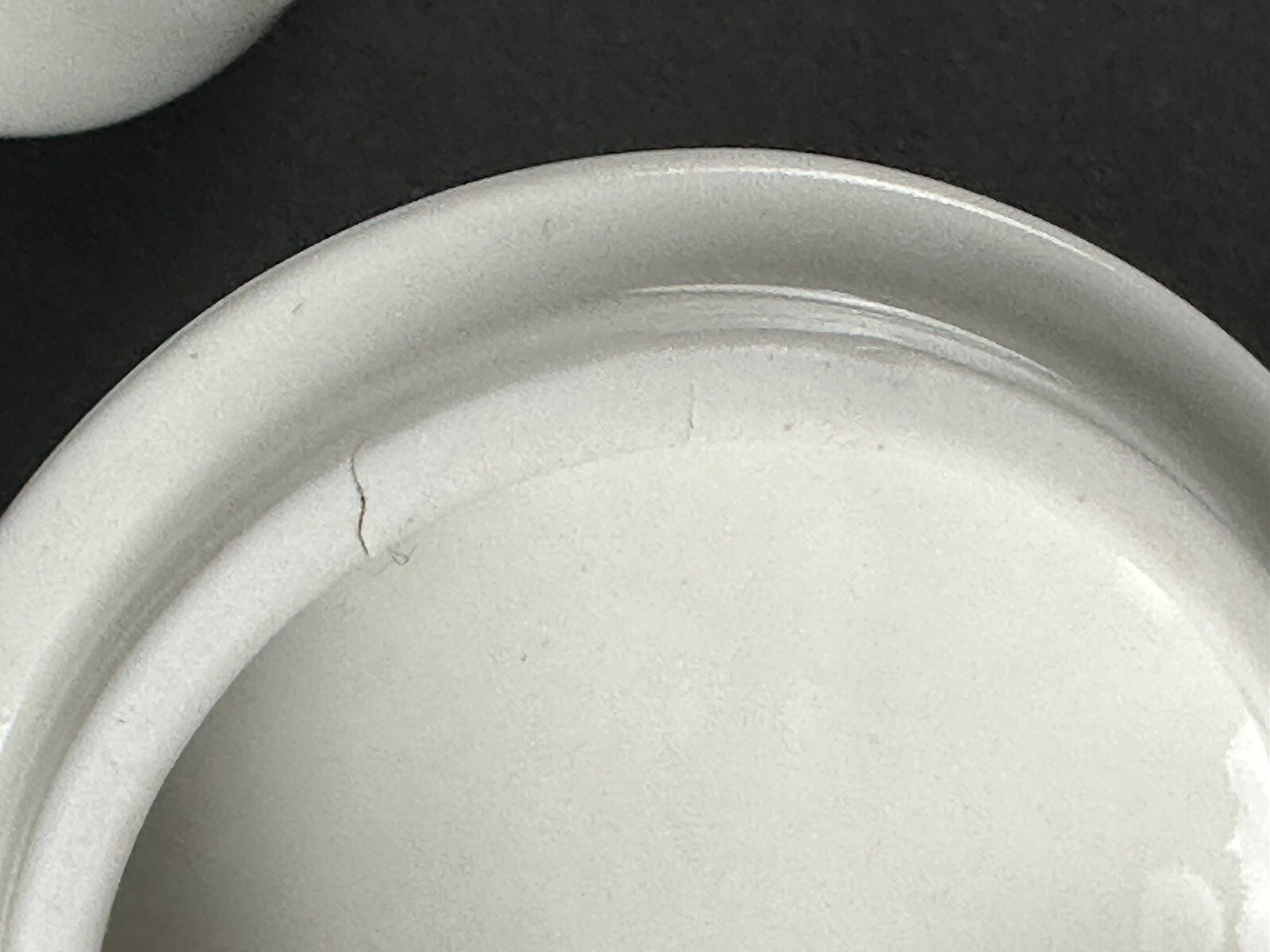 Fruit de Blanc 1995 Tabletops White Sugar Bowl Container Creamer Set Gravy Boat