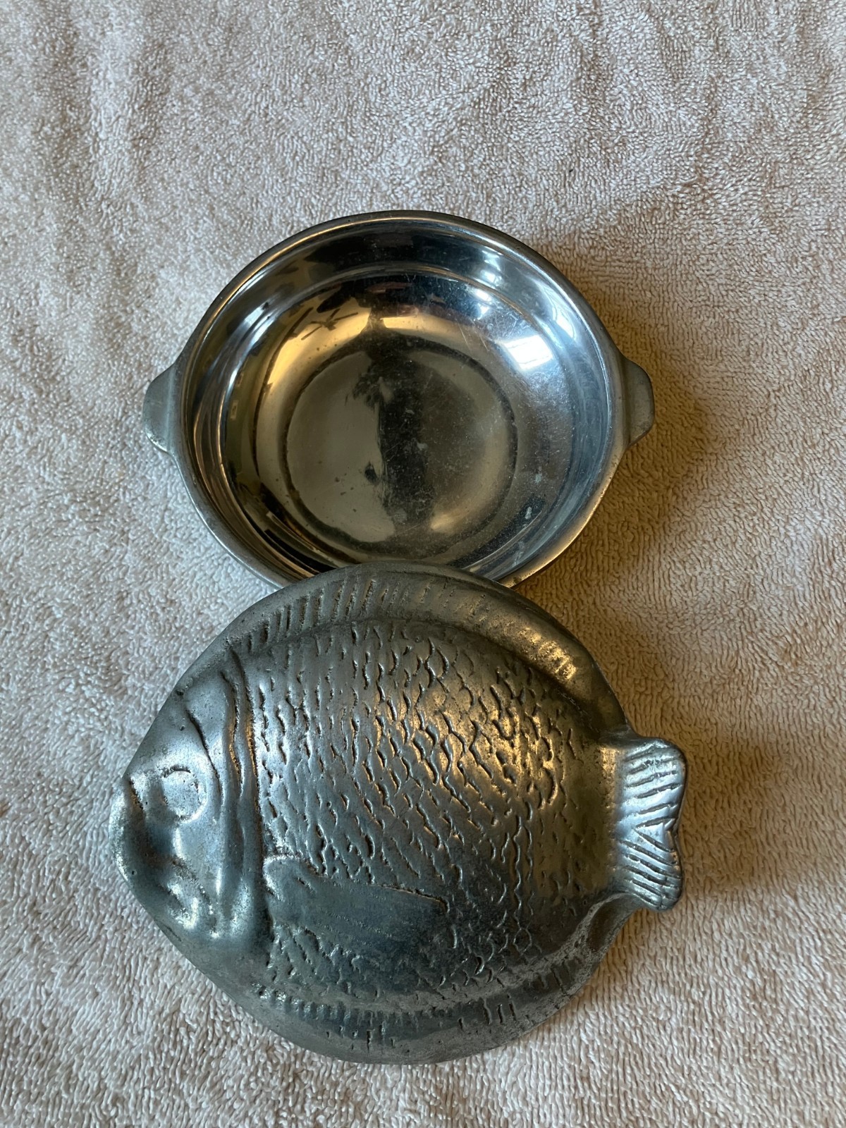 Silver Fish covered dish