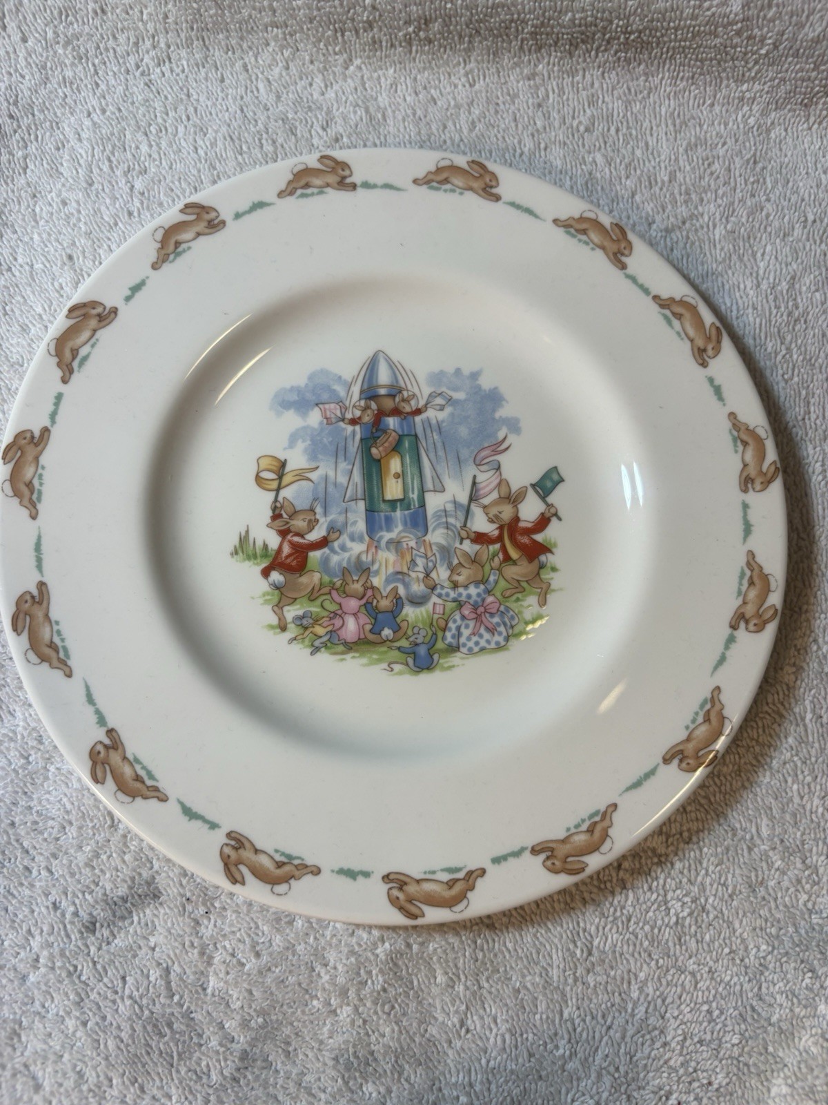 Royal Doulton Bunnykins Child’s 3 Piece Set Plate, Bowl, Mug Fine Bone China