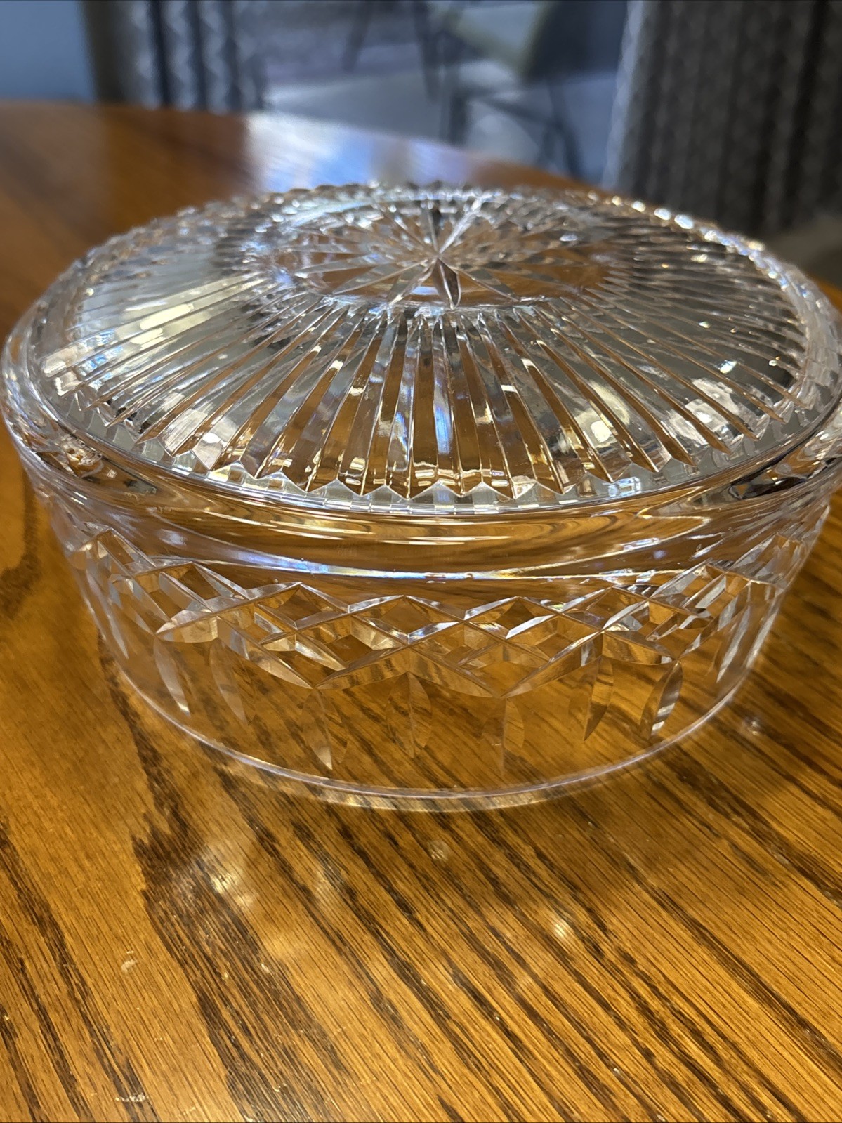 Vintage 7” Waterford Lismore Crystal Bowl