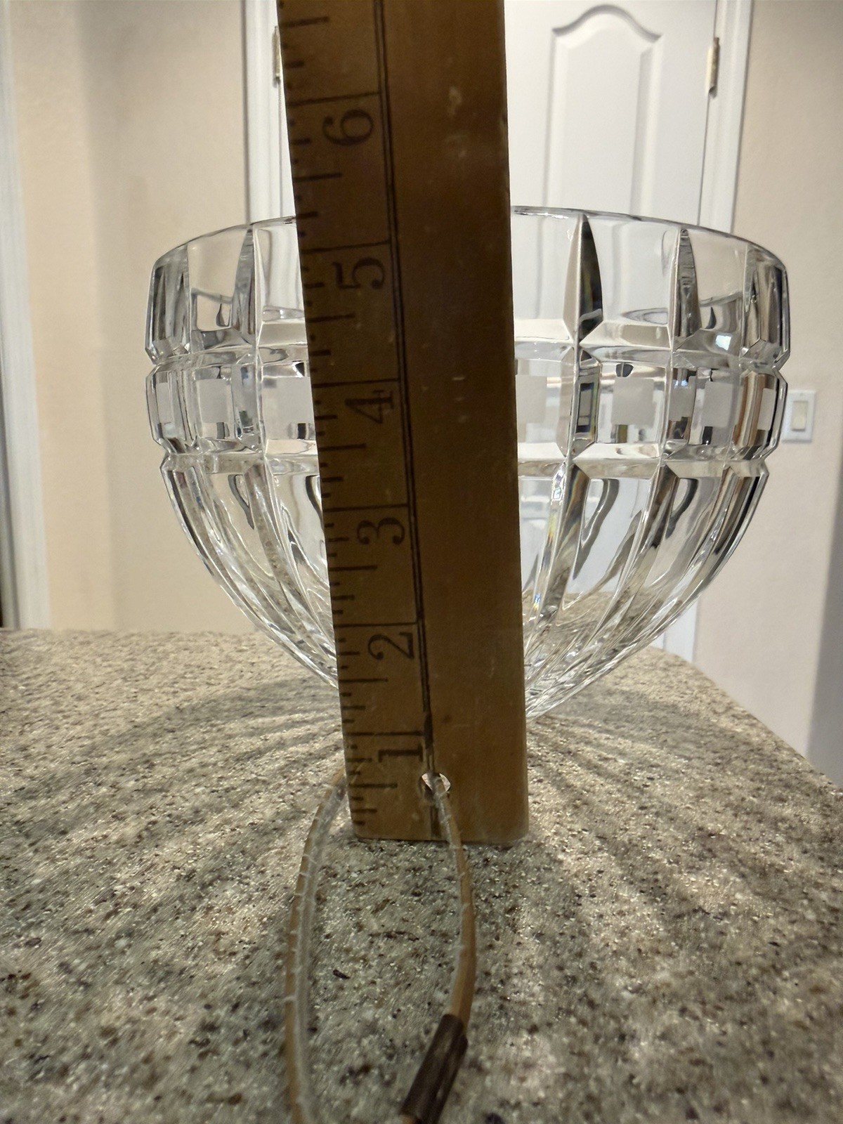 NEW Marquis By Waterford Crystal Quadrata 7.75” X 5.75” Bowl