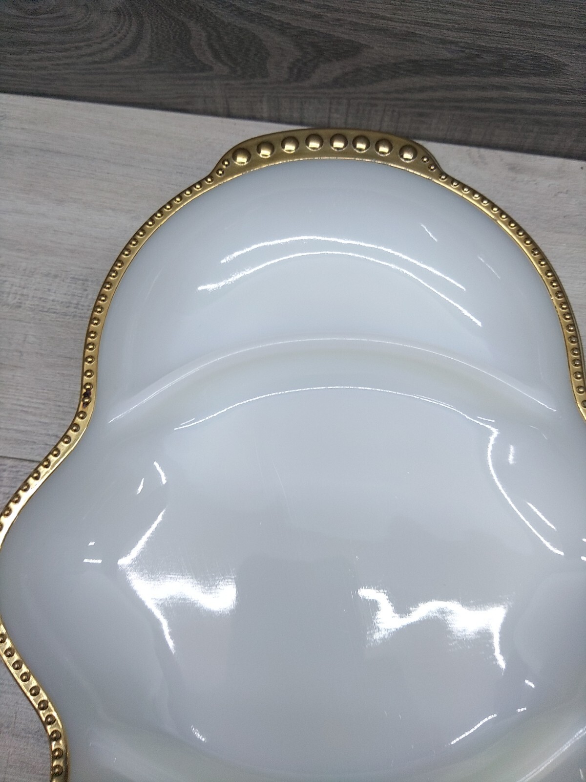 Fire King Relish, Divided Plate 11″ x 7 1/2″. Very Nice