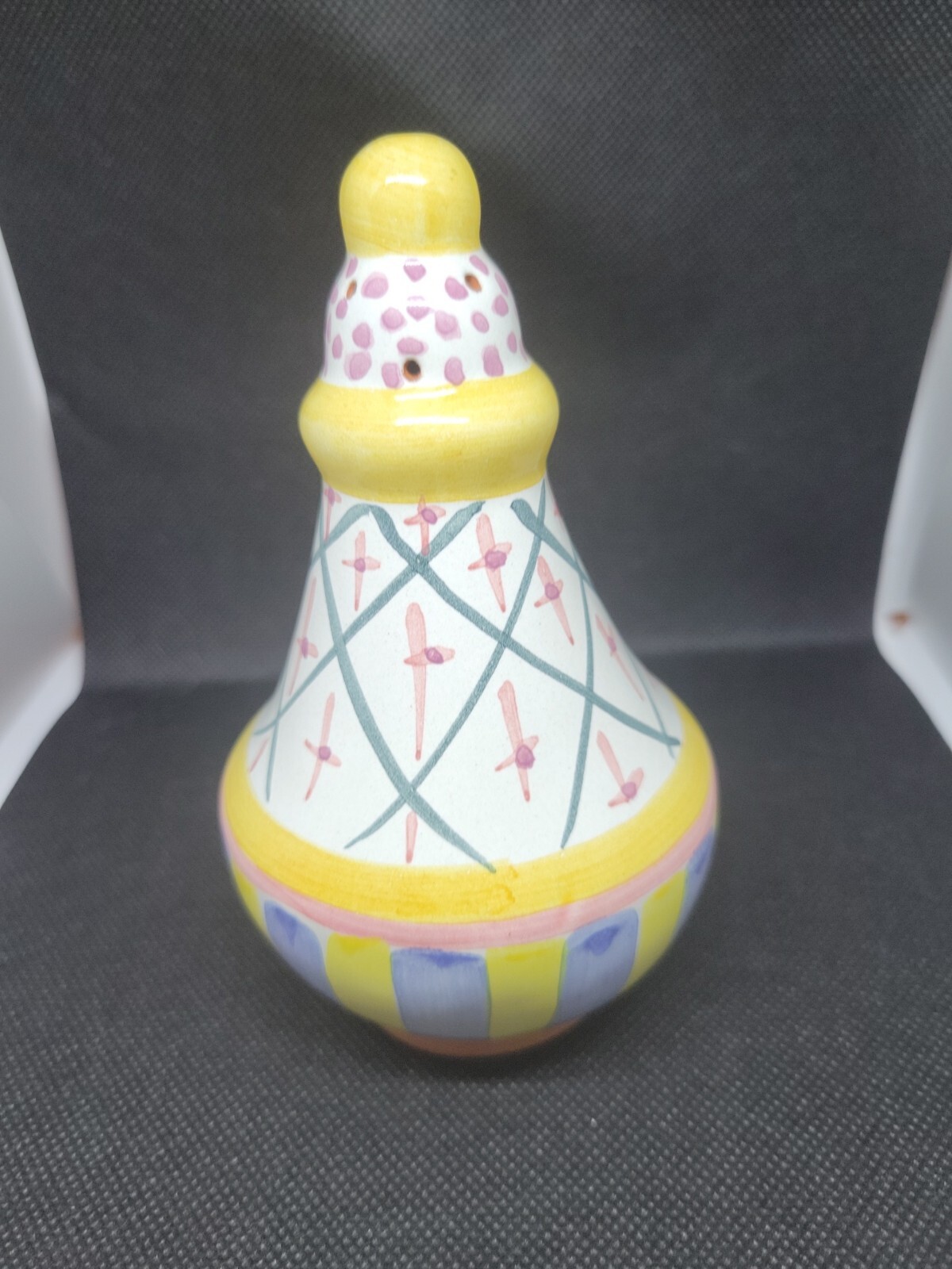 Mackenzie Childs Taylor “Monet” Salt/pepper Shaker 2000