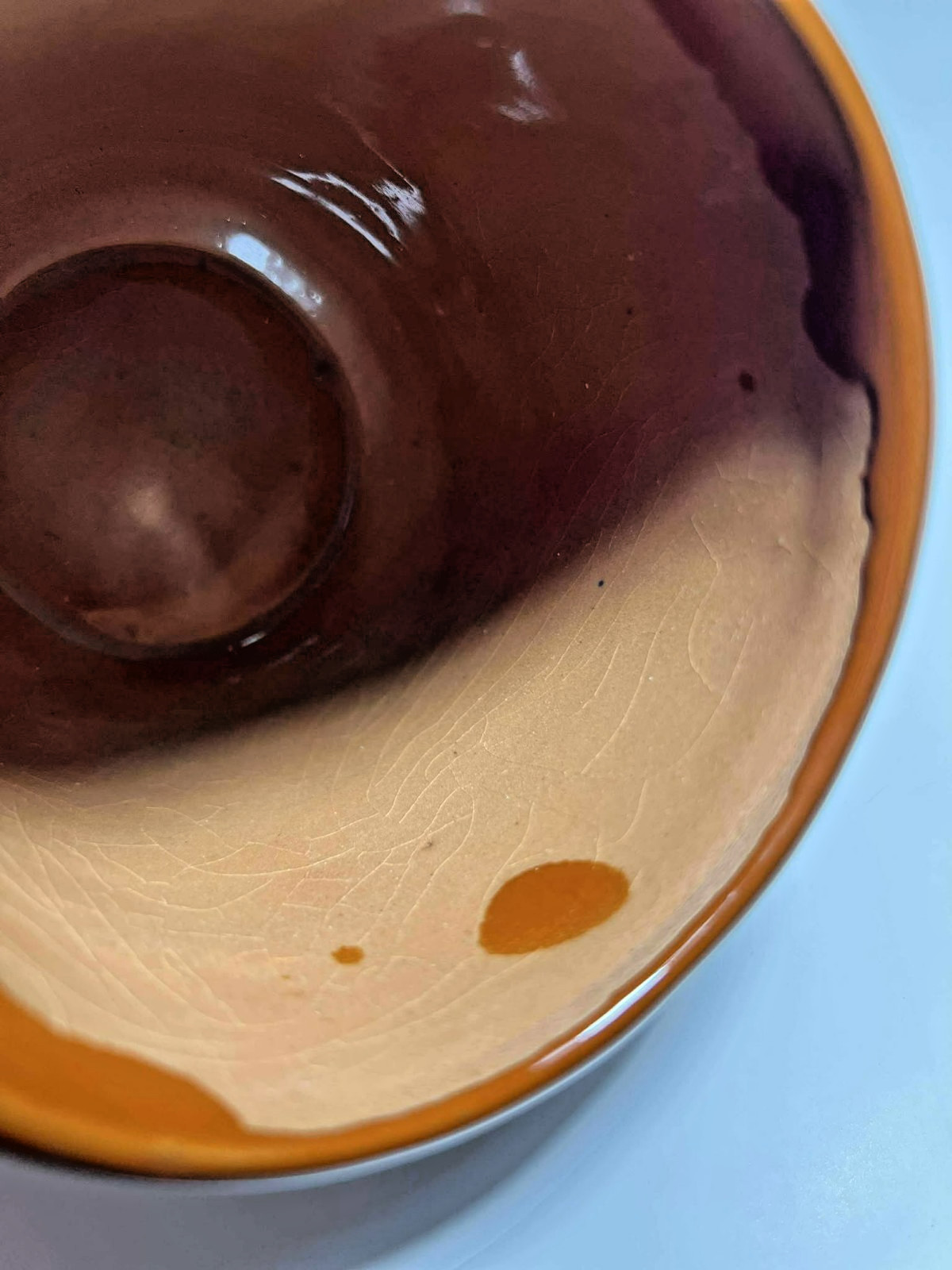 Mexican Pottery Mug/Cup, Small Beige Handmade Ceramic Chapala Design