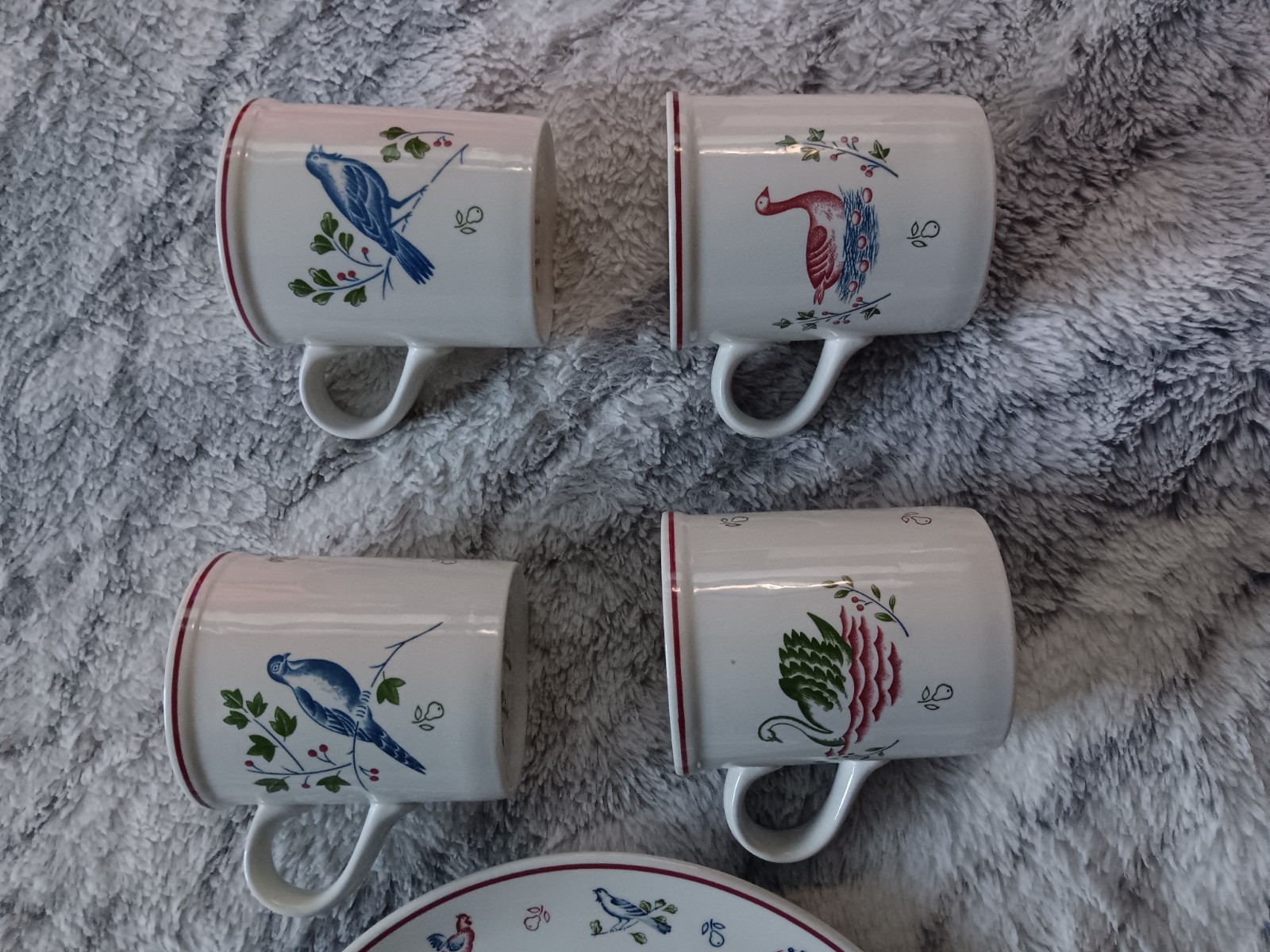 Vintage Johnson Brothers “Twelve Days of Christmas” 12-Piece Set for 4 WITH…