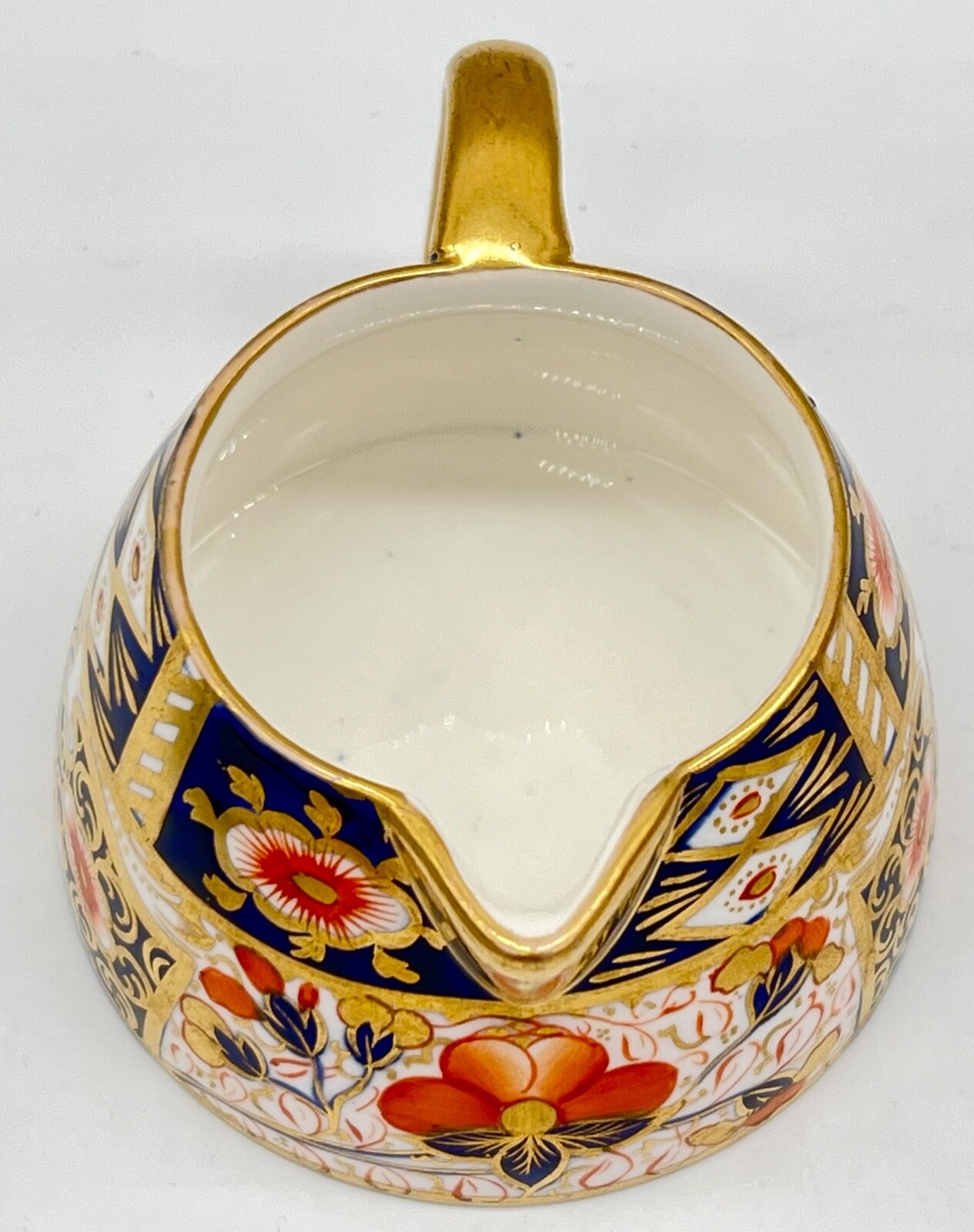 EXQUISITE ANTIQUE DAVENPORT IMARI CREAMER c1870, 6060, ENGLAND, EXCELLENT COND