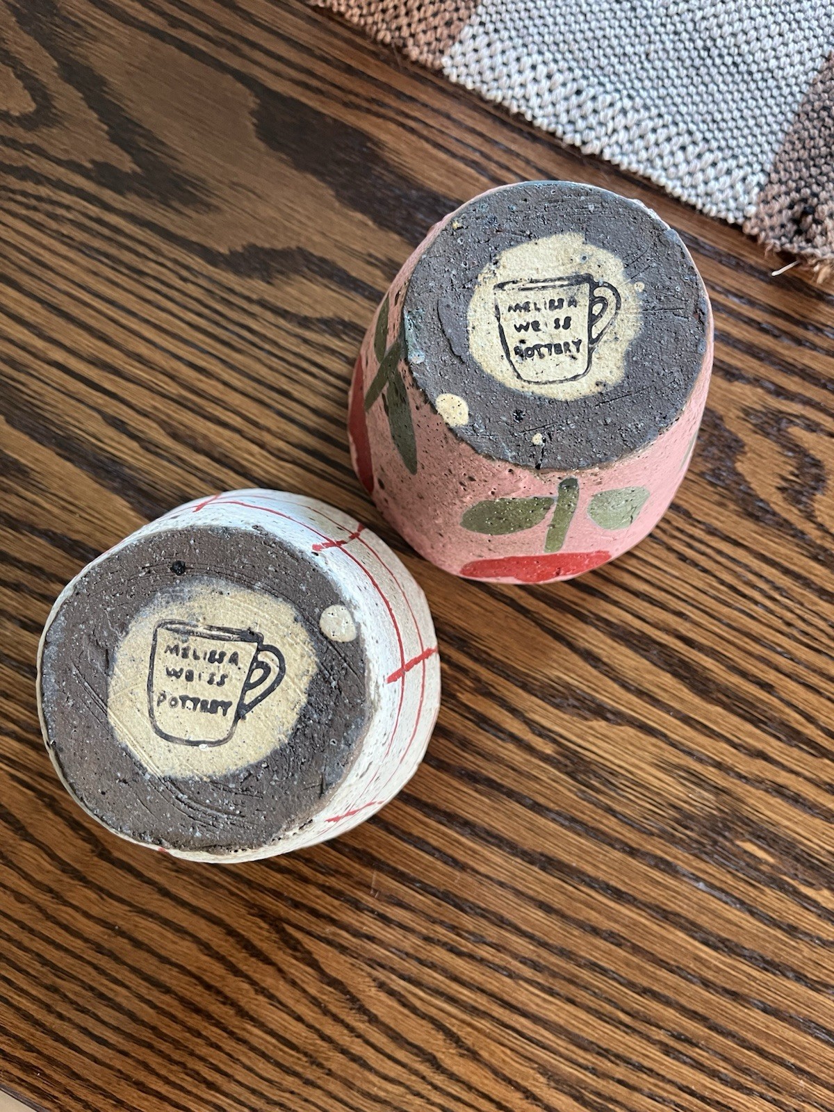 Melissa Weiss Pottery – Set Of 2 Small Bowls – Handmade Ceramics