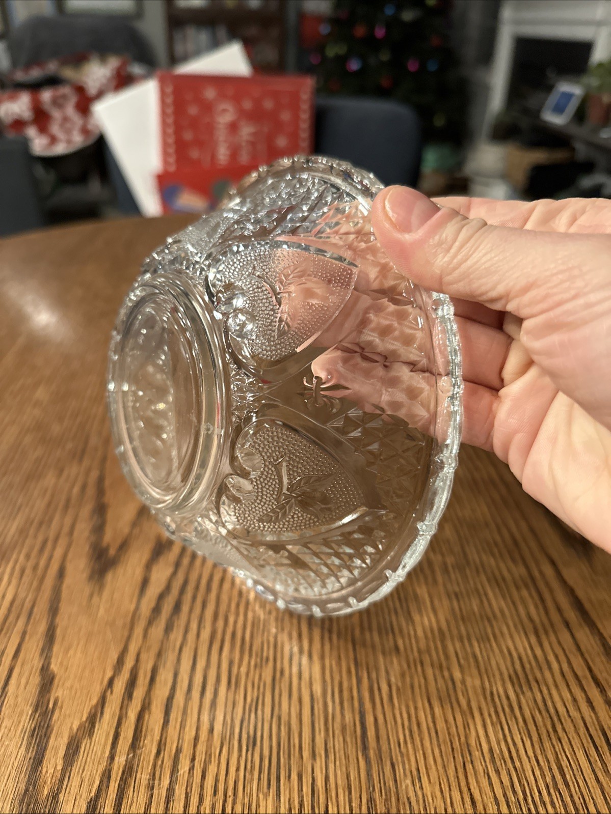 KIG Indonesia Clear Glass Bowl 7”