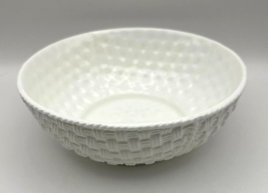 1994 TIFFANY & Co WEAVE White Coupe Cereal 6” Bowl Made in Ireland Replacement