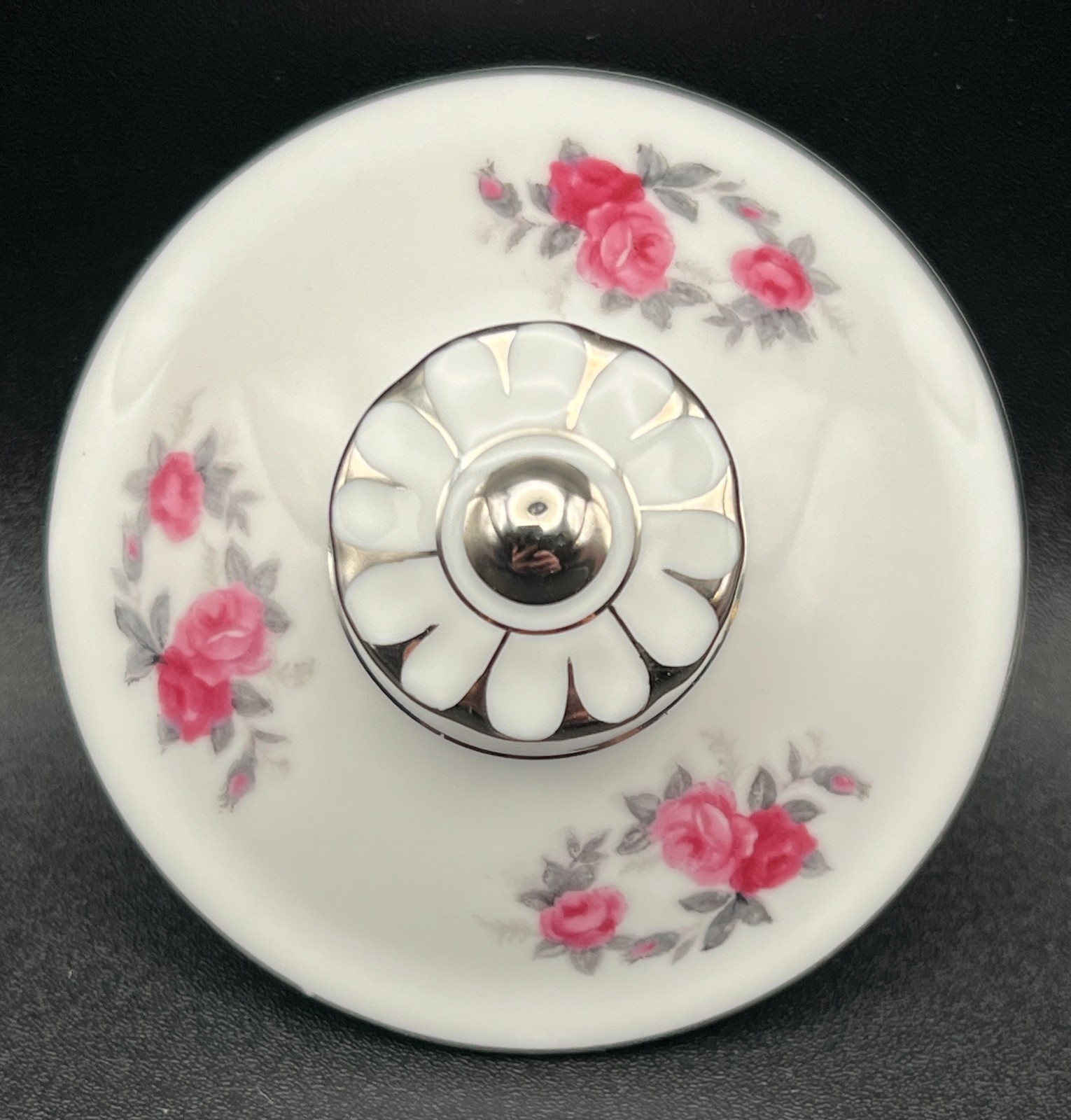 Kyoto Rose Garland China Creamer and Sugar Bowl Set | Vintage