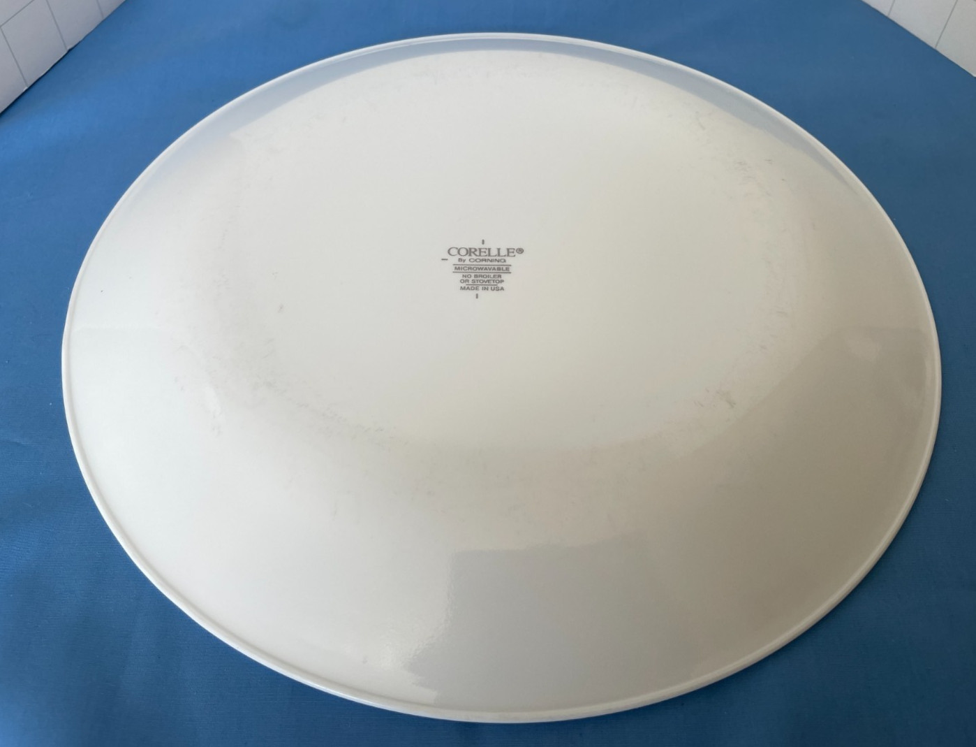Single VTG Corelle By Corning Primavera Tulips Pattern Dinner Plate 10.25”