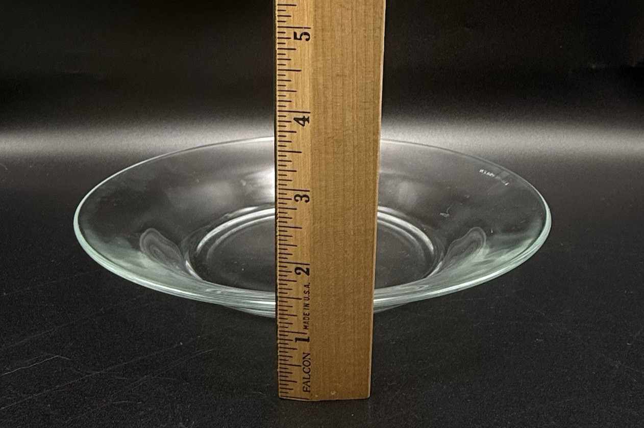 Set of 6) Vintage KIG Indonesia 9″ Clear Glass Soup Salad Bowls – Read