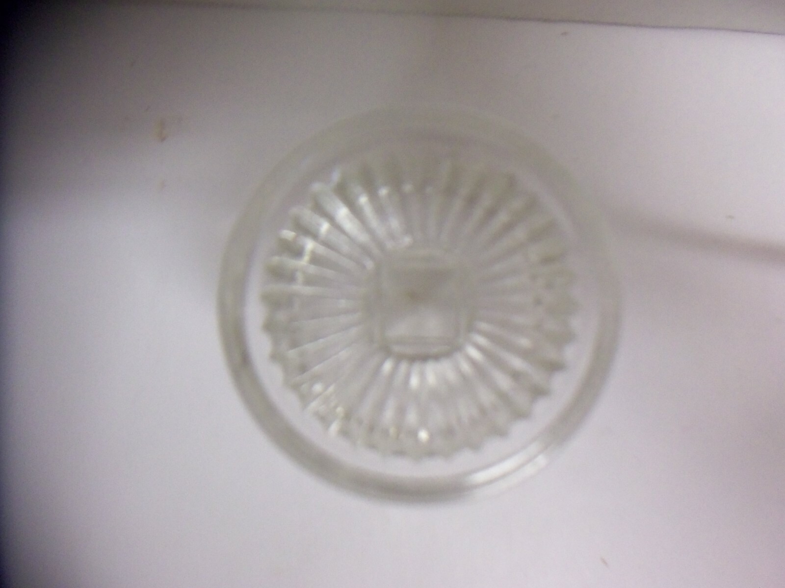 Single Clear Glass Footed Dessert Cup See Picture For Design 3 3/4″ Tall X 3 1/2