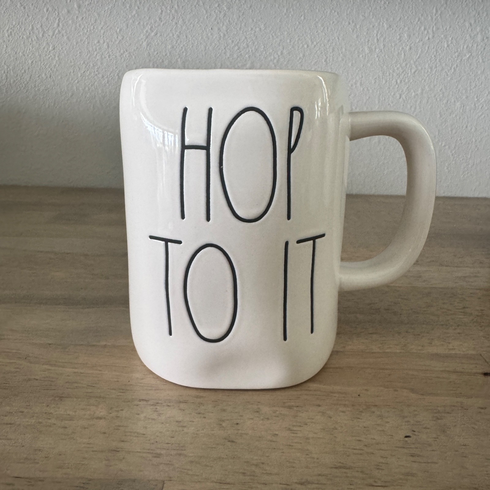 Rae Dunn Easter Mug Lot 5 HOP TO IT HOPPITY BAD EGG GOOD EGG Spring Decor