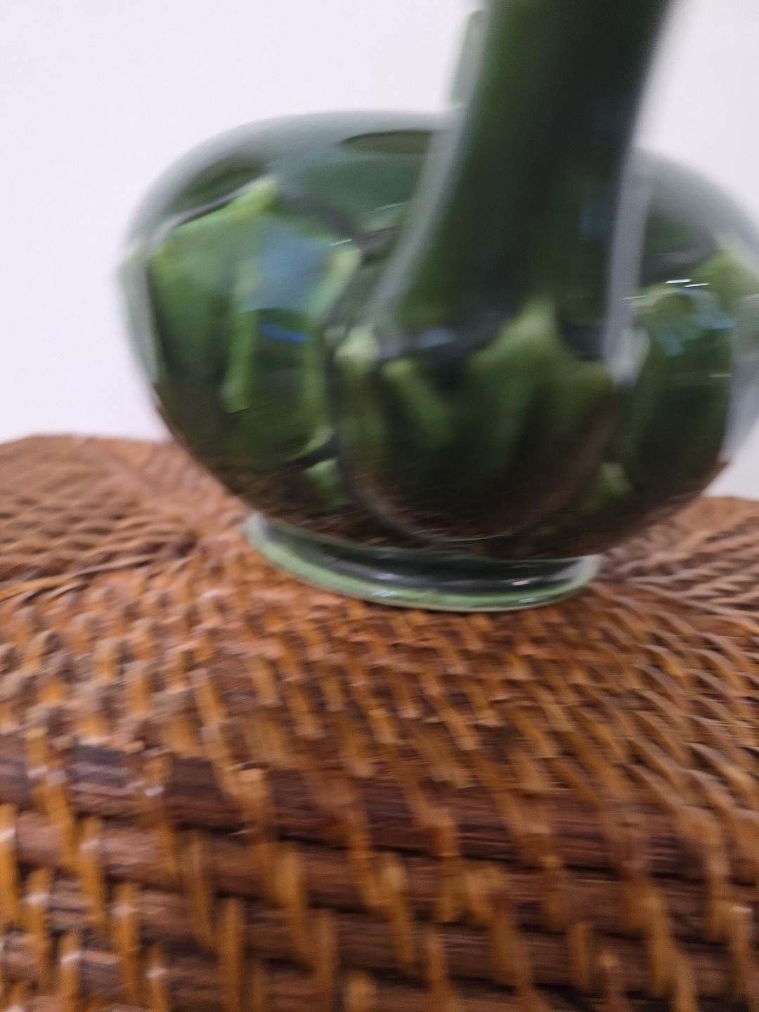 Steubenville Woodfield China Teapot Dark Green Leaves